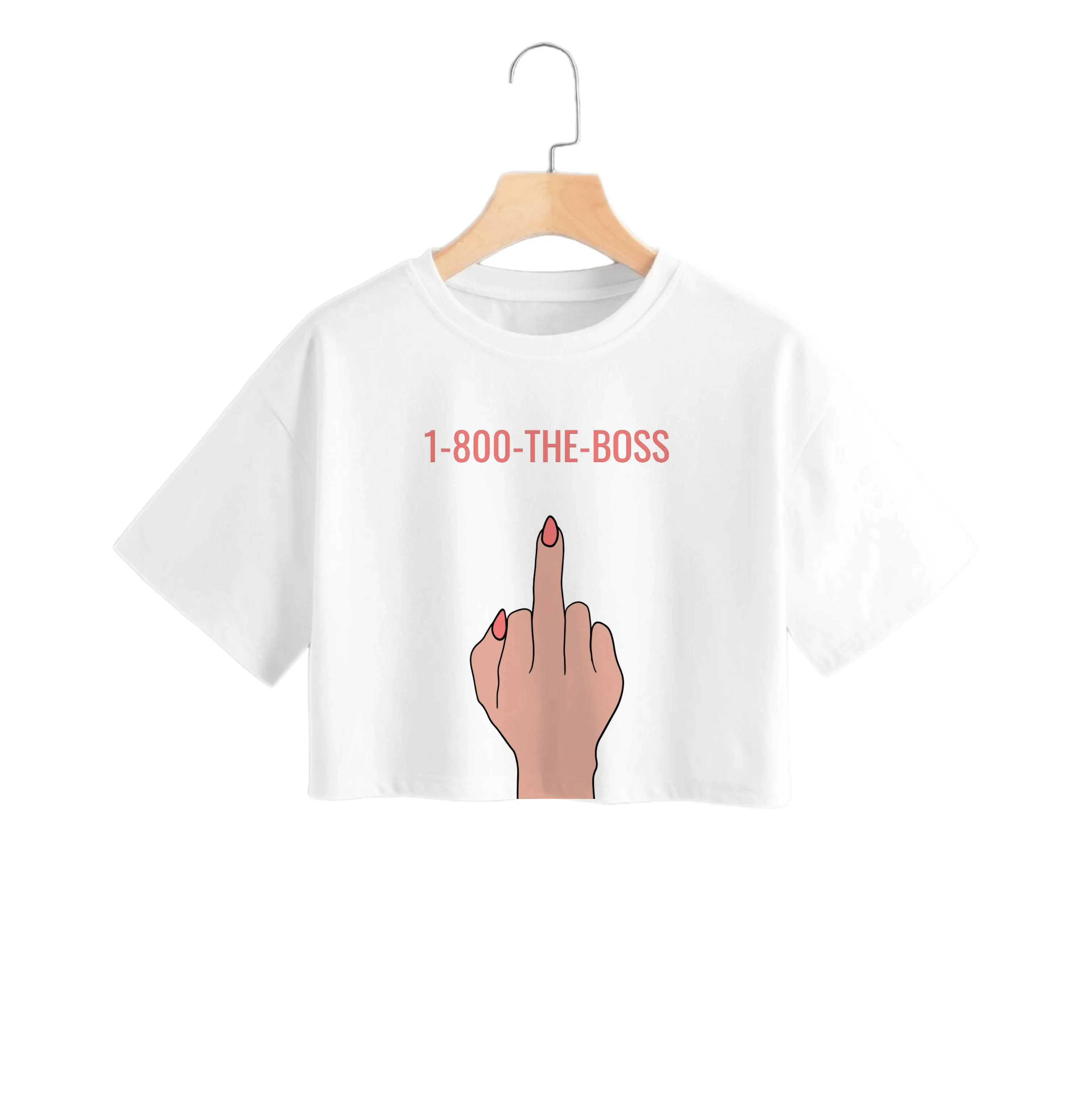 1-800 The Boss Crop Top