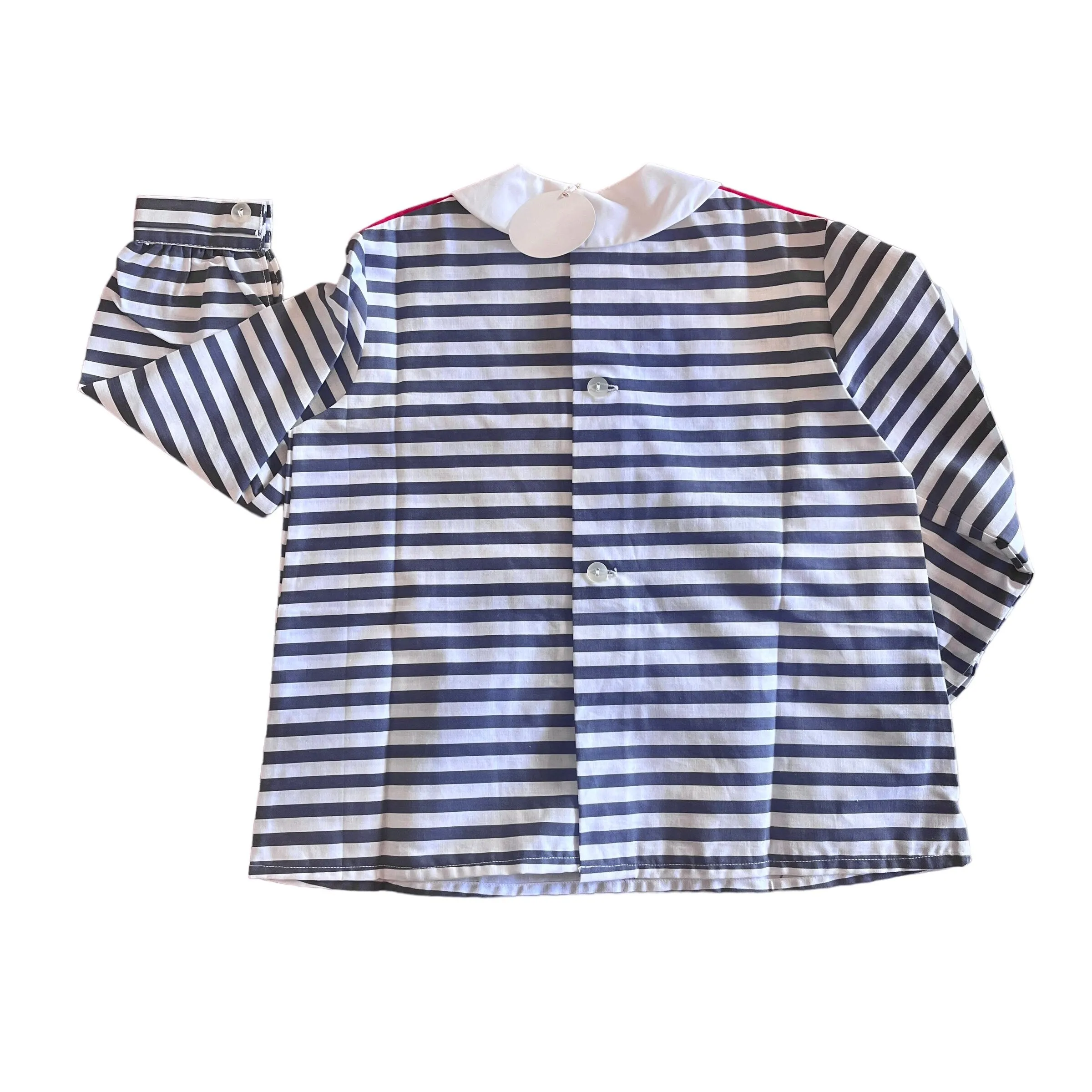 1970's Striped Shirt/Blouse  /  5-6 Years