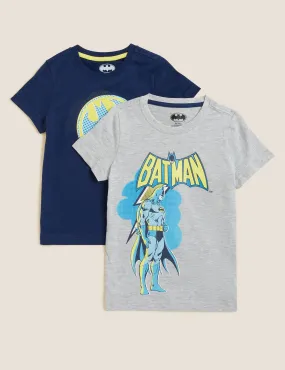 2pk Pure Cotton Batman™ T-Shirts