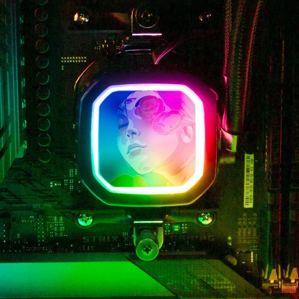 3rd Eye Awakening AIO Cover for Corsair RGB Hydro Platinum and Pro Series (H100i, H115i, H150i, H100X, XT, X, SE, H60)