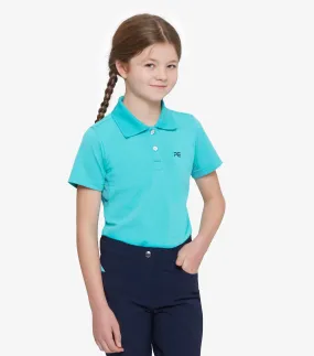 *40% Off* PEI Kids Unisex Polo Shirt (Turquoise, 13-14 Years)