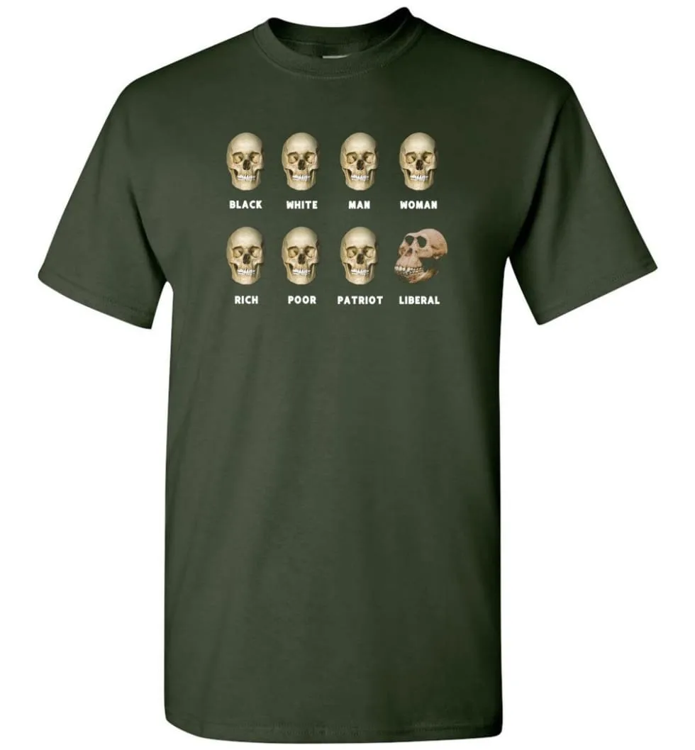 8 Skulls Of Modern America Funny Shirt T-Shirt