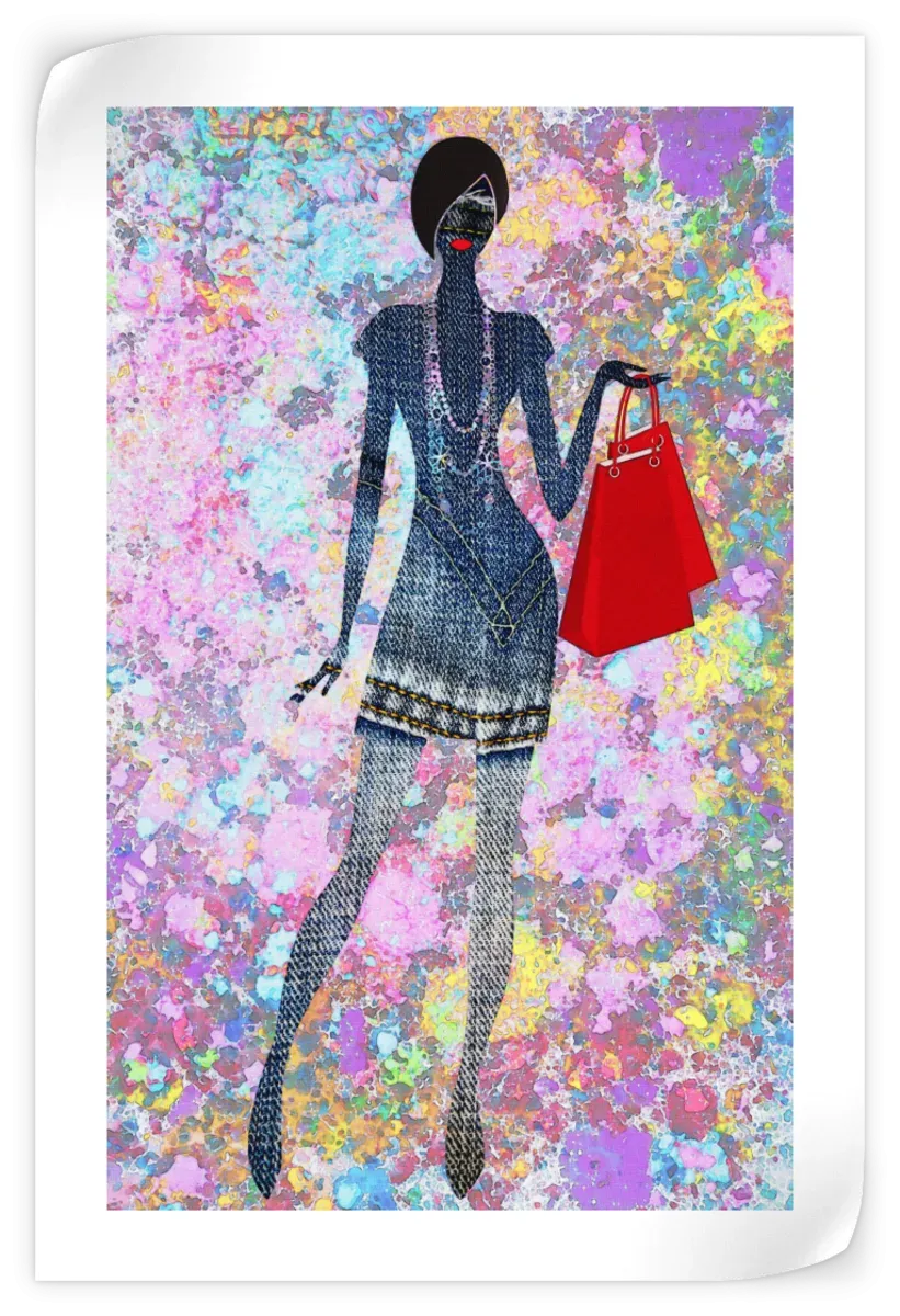 A Fashion Girl II Wall Art