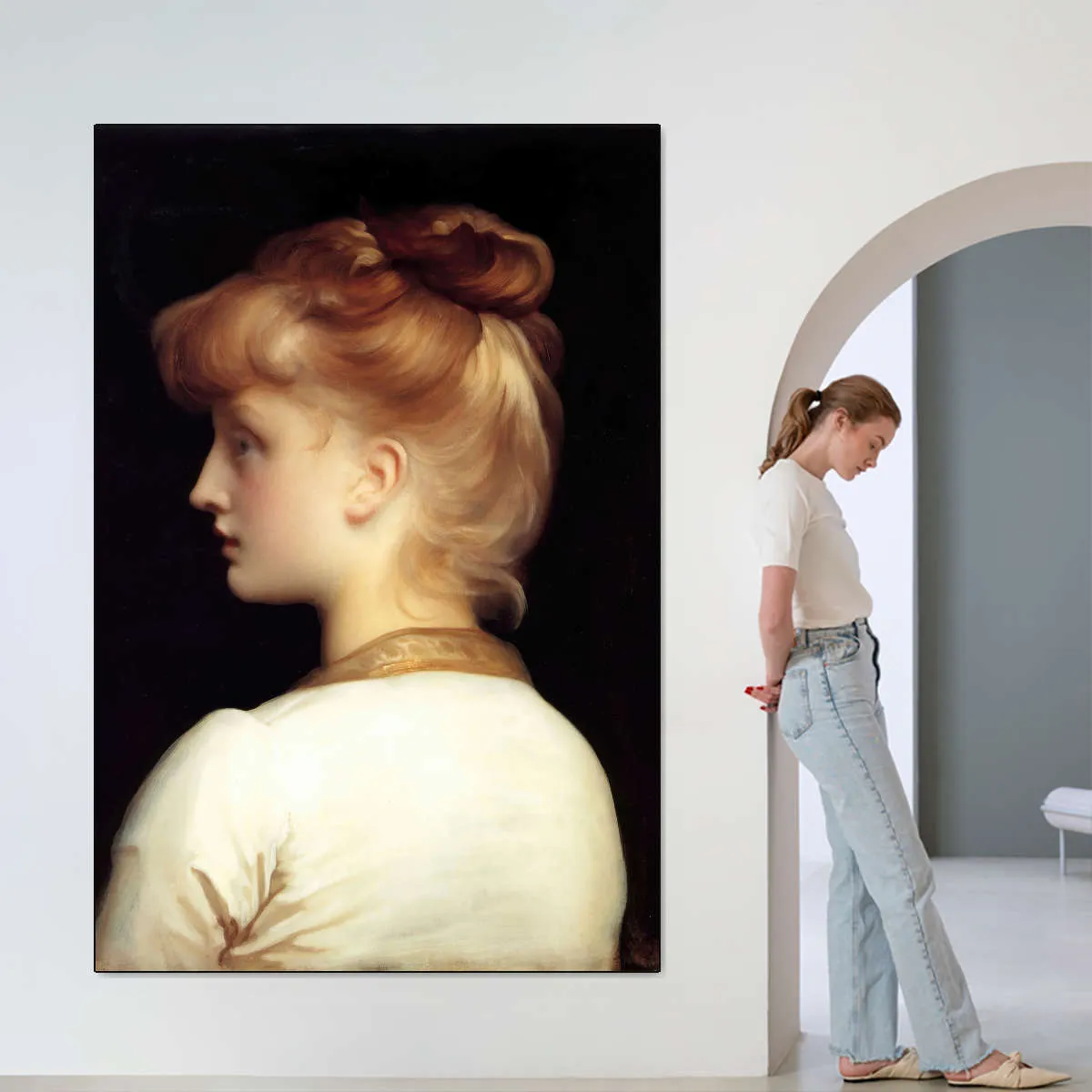 A Girl Wall Art