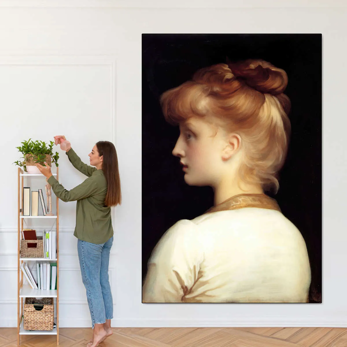 A Girl Wall Art