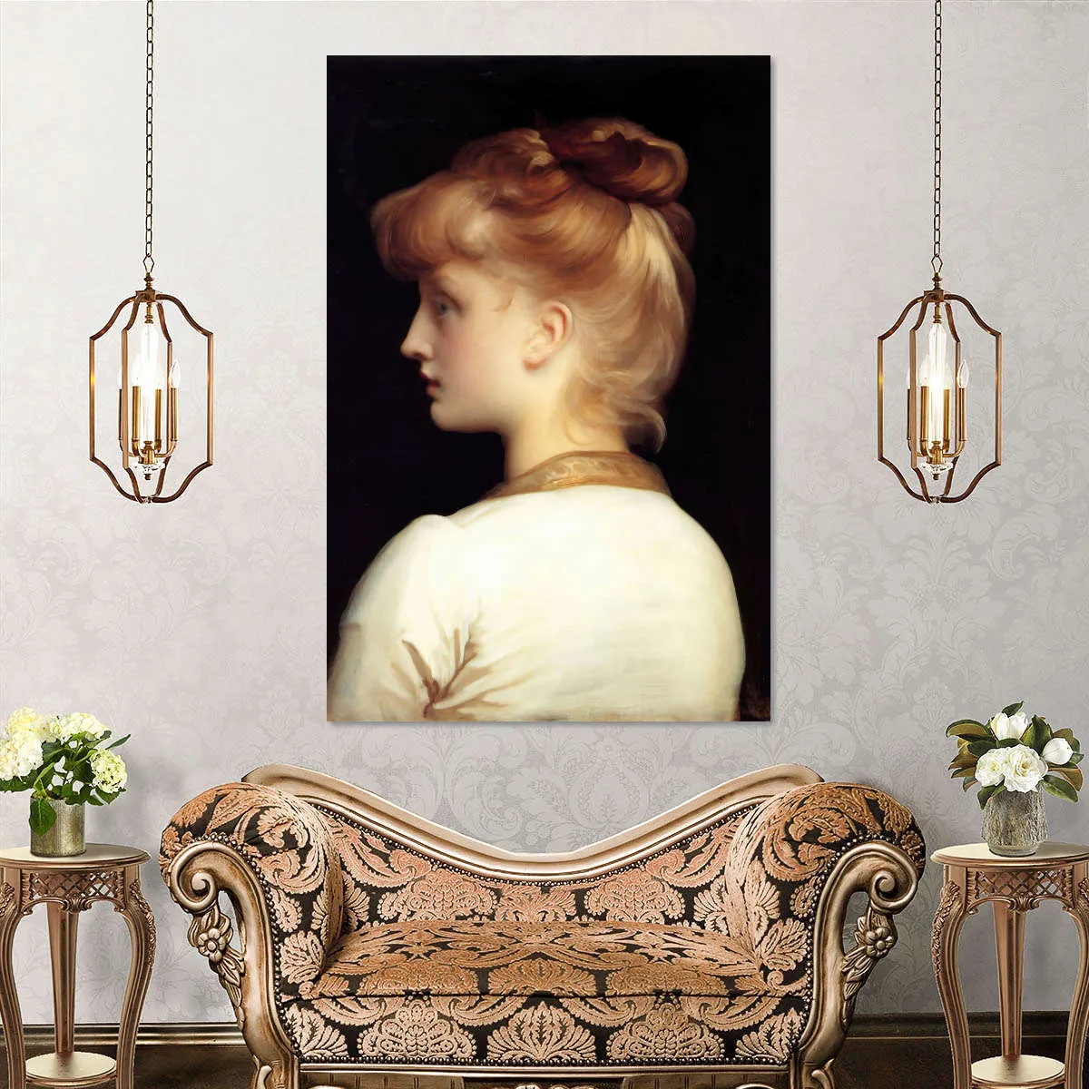 A Girl Wall Art