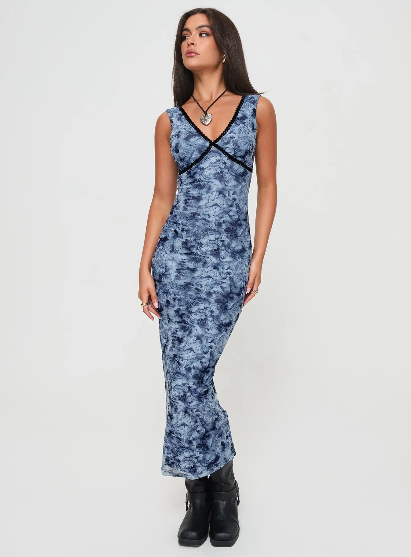 Abberley Maxi Dress Blue