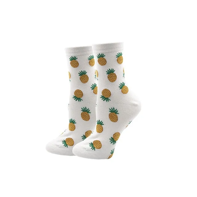 All over Printed Socks Cotton Colorful Cartoon