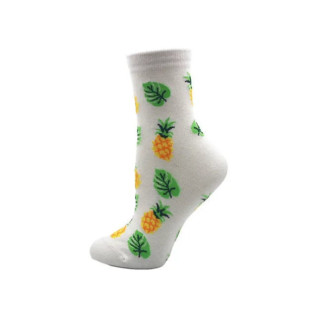 All over Printed Socks Cotton Colorful Cartoon