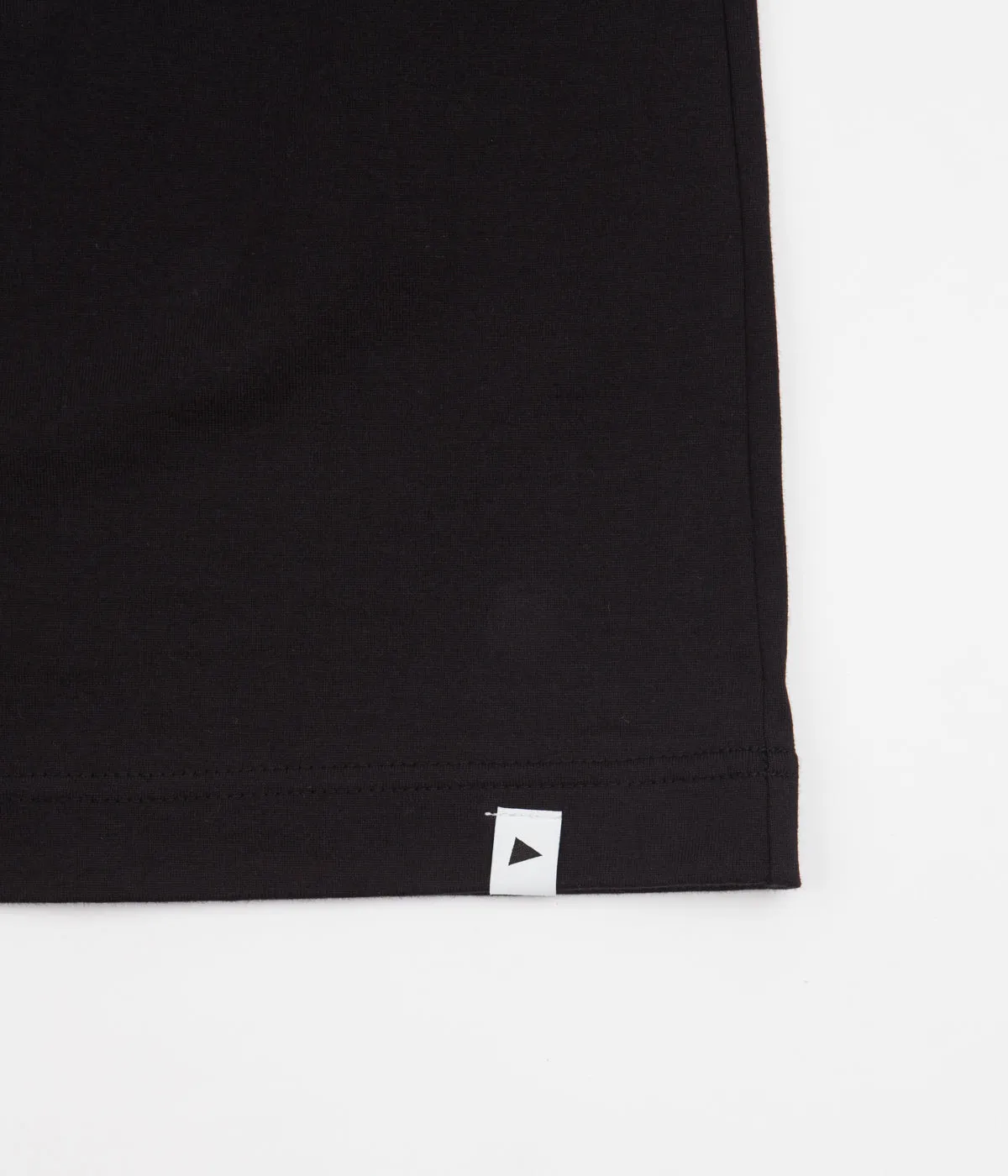 and wander Reflective Logo T-Shirt - Black