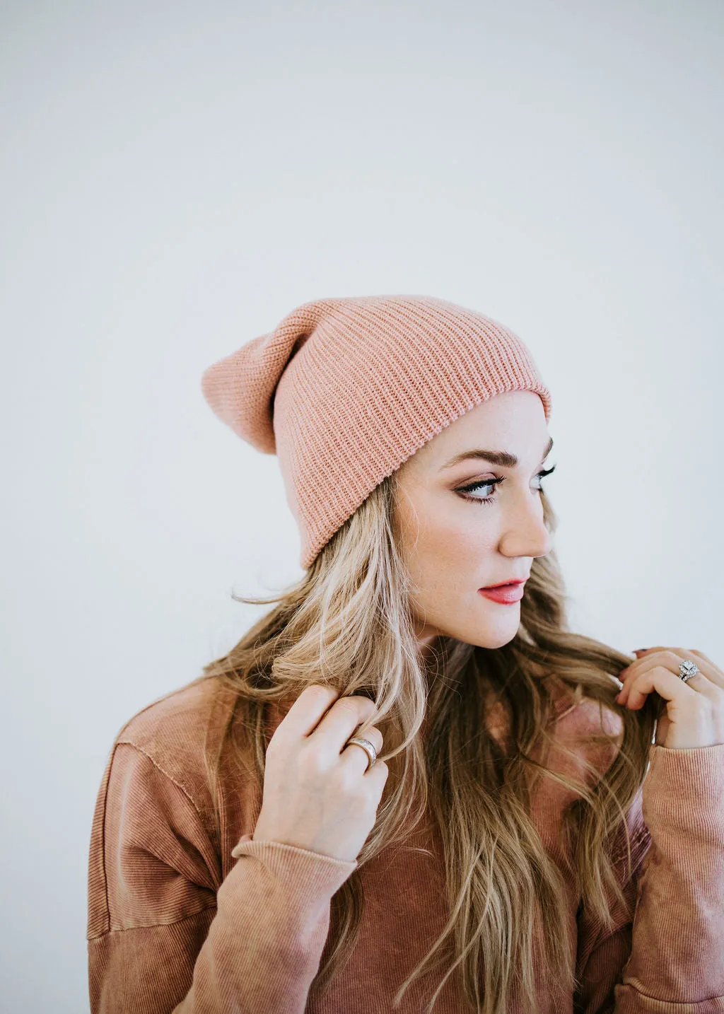 Andi Slouchy Knit Beanie