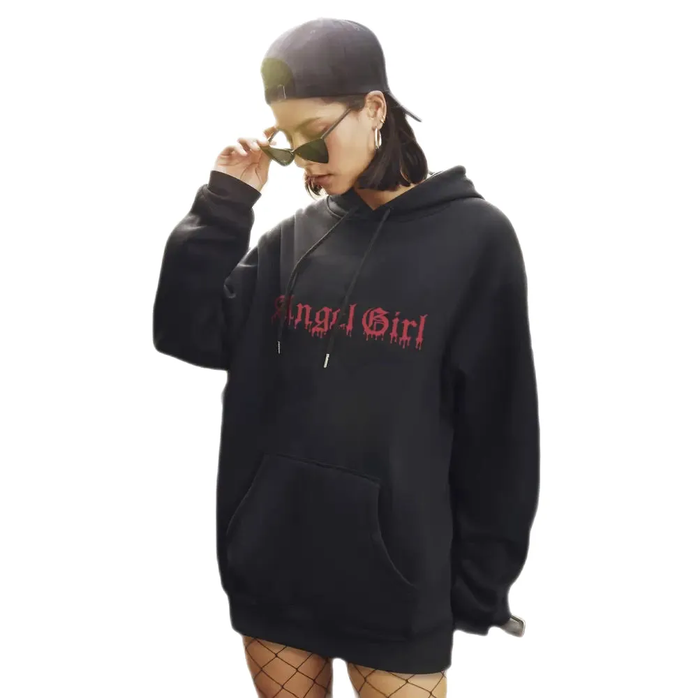 Angel Girl Oversize Hoodie