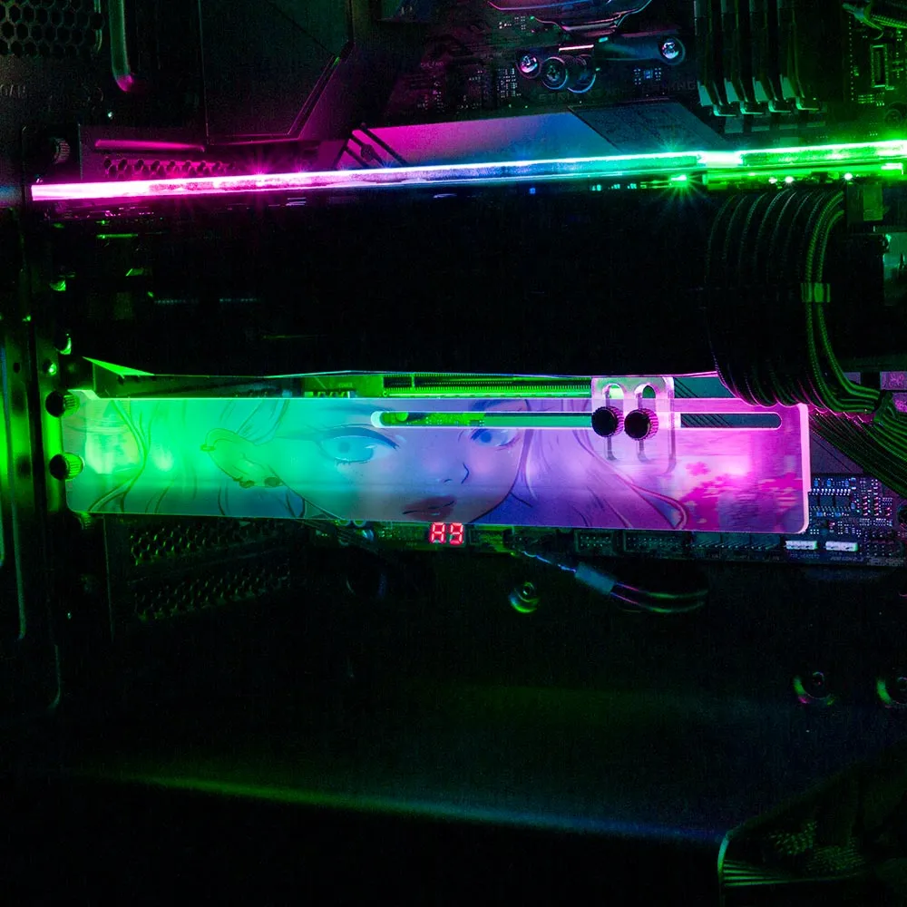 Anime Judge RGB GPU Support Bracket