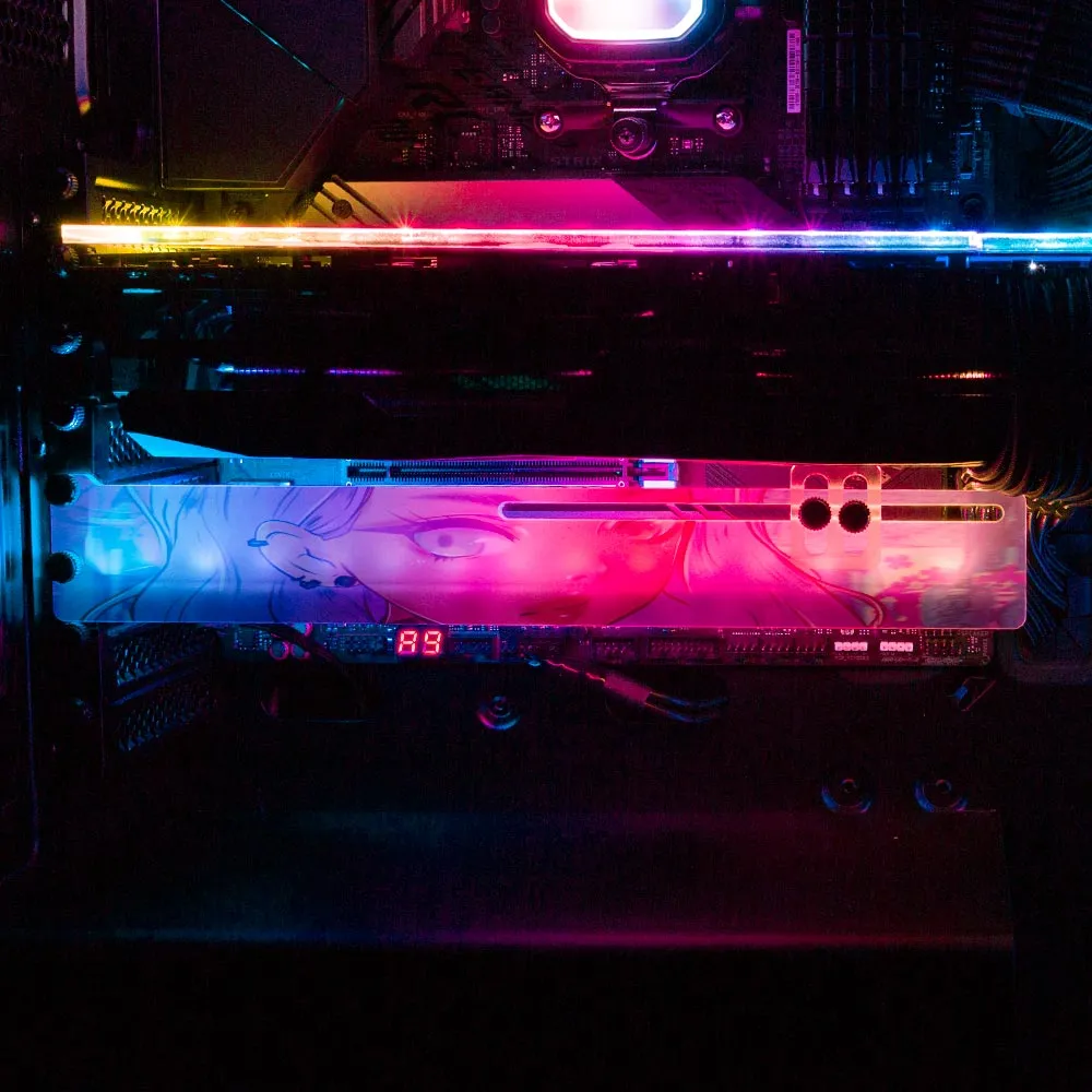 Anime Judge RGB GPU Support Bracket