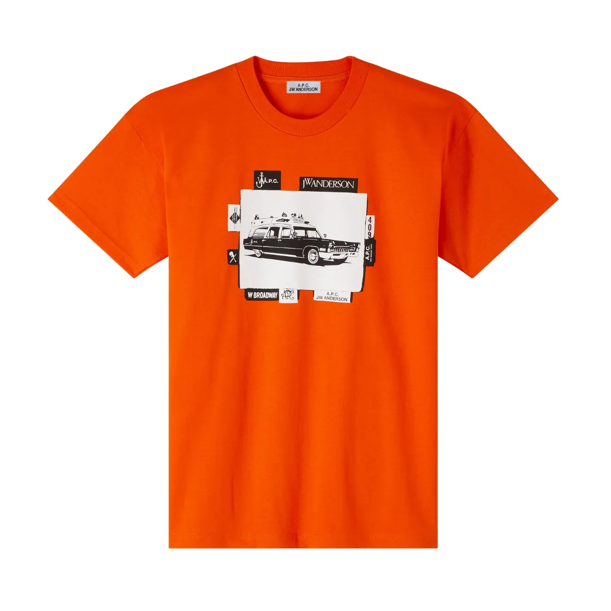 A.P.C x JW Anderson T-Shirt Jo B. Orange