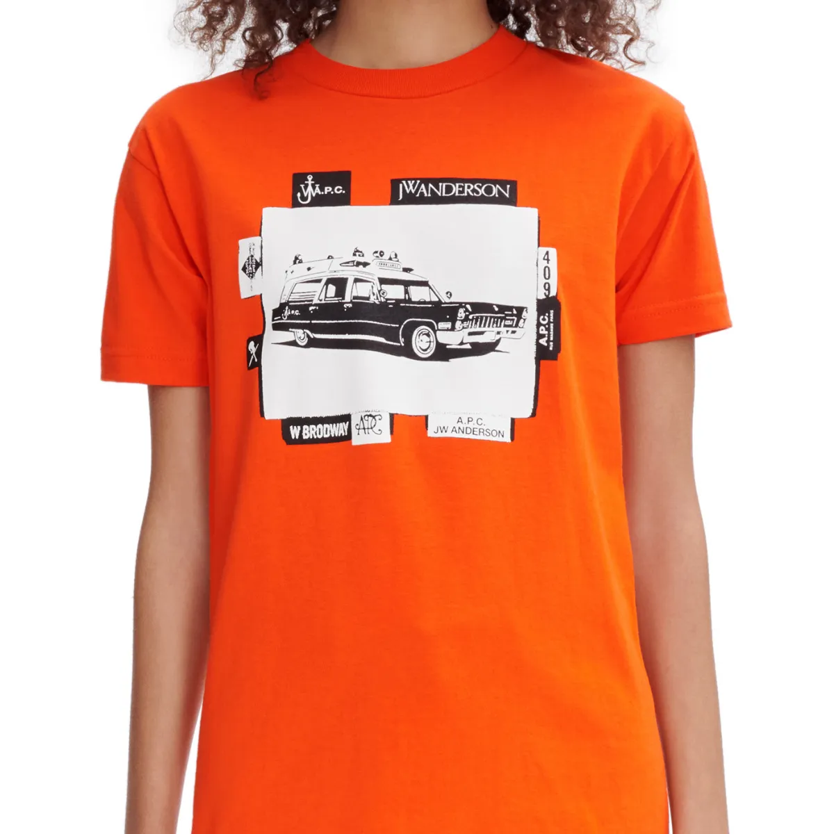 A.P.C x JW Anderson T-Shirt Jo B. Orange