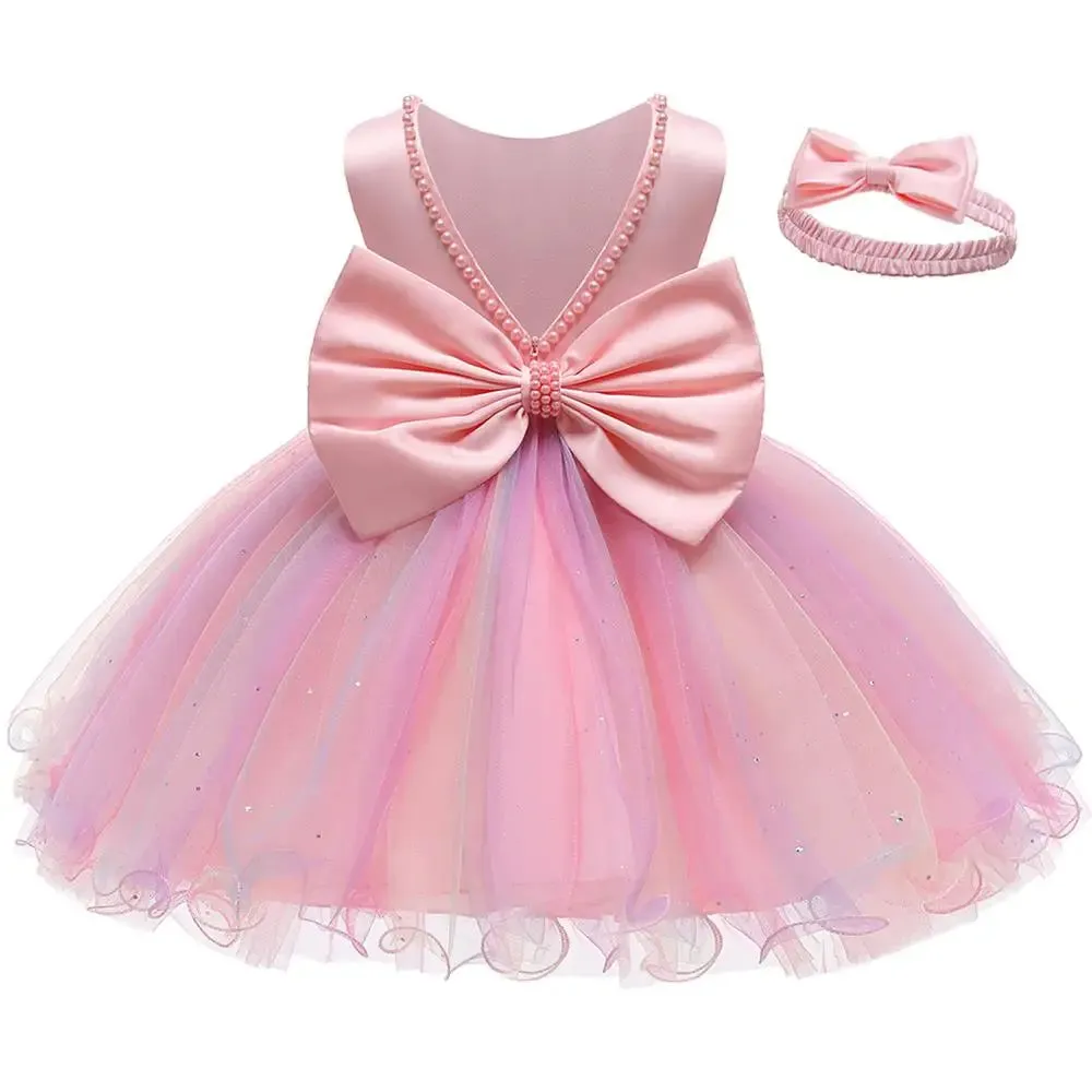 Baby Girl Gradient 0-24M Formal Princess Dress