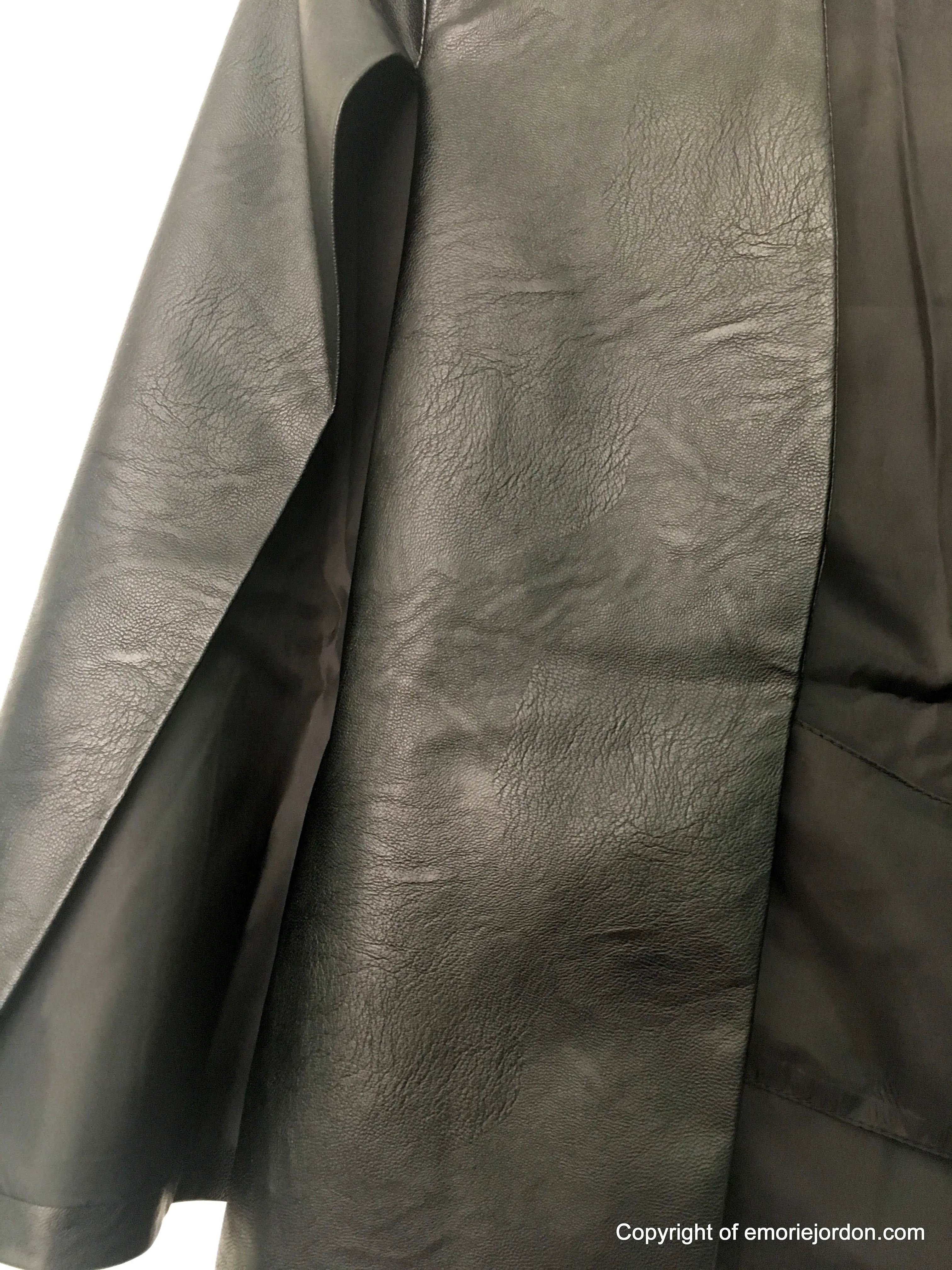 Baddie Vegan Leather Cape