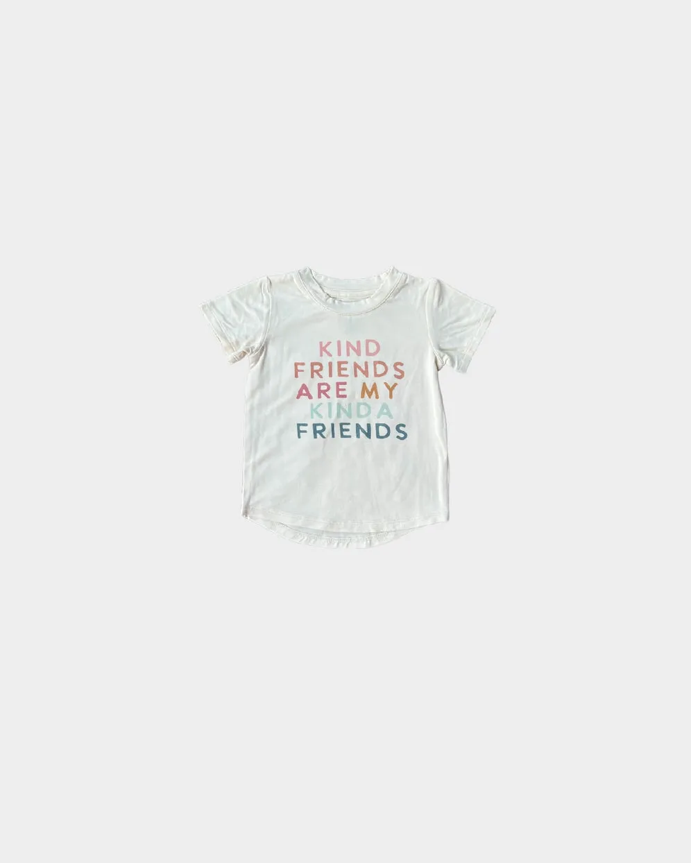 Bamboo Tee - Kind Friends Are My Kinda Friends