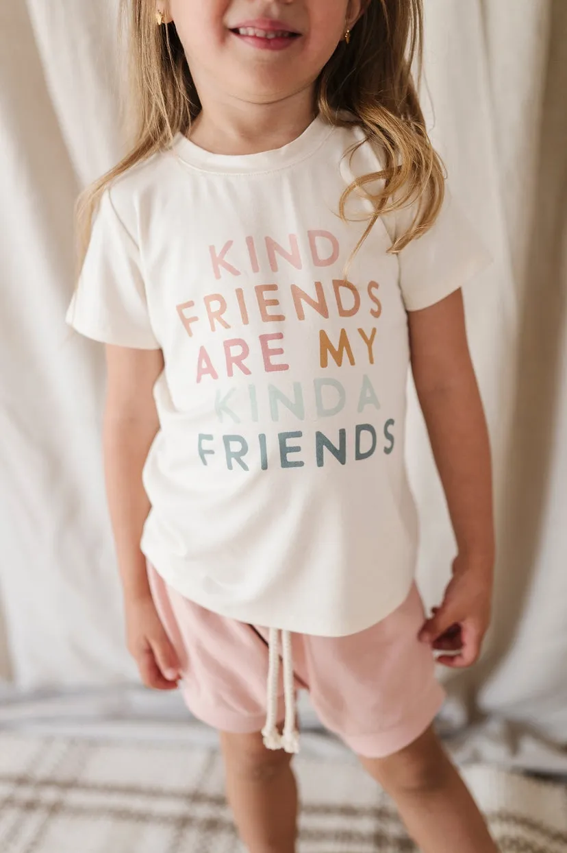 Bamboo Tee - Kind Friends Are My Kinda Friends