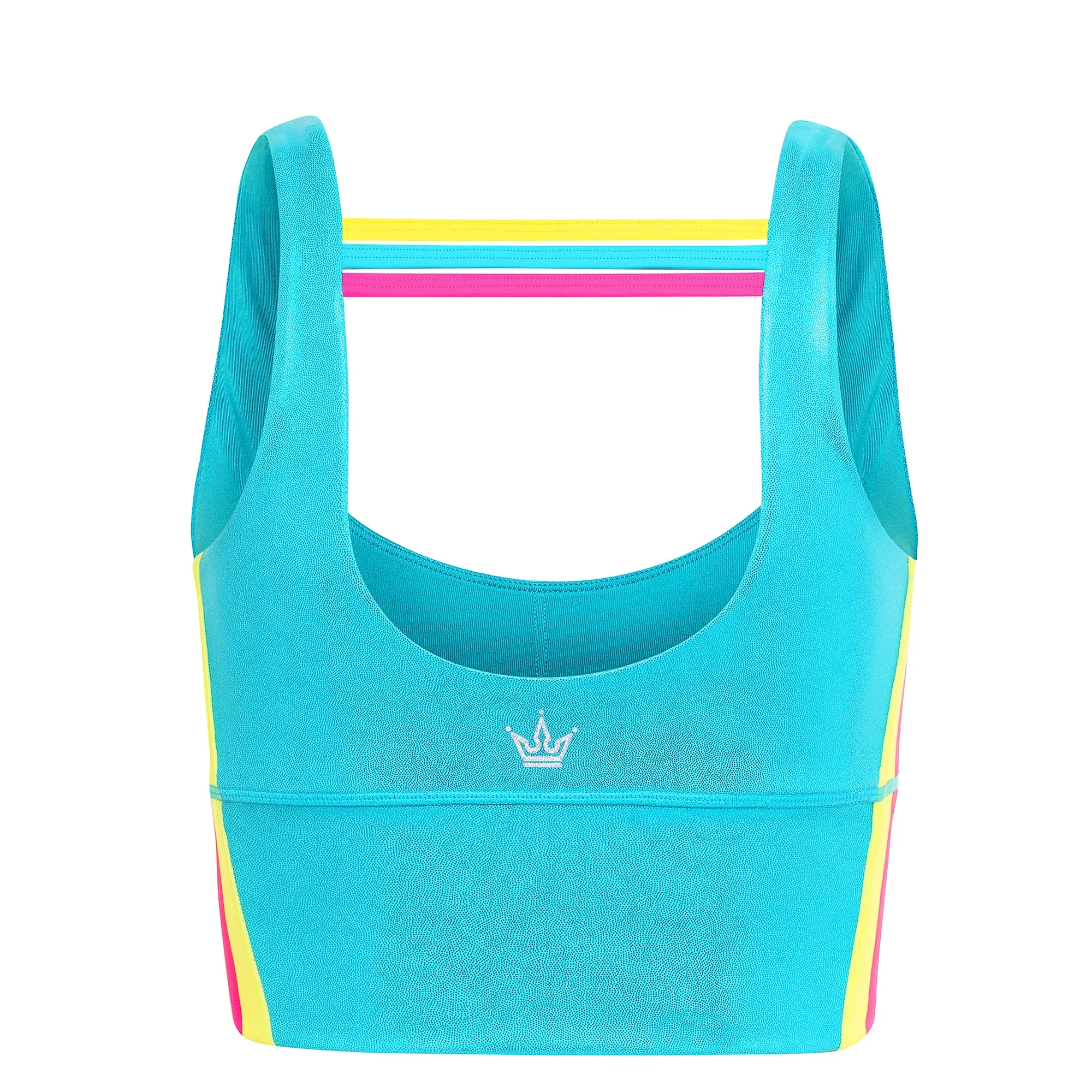 Barbara Girl Long Sports Bra - Blue