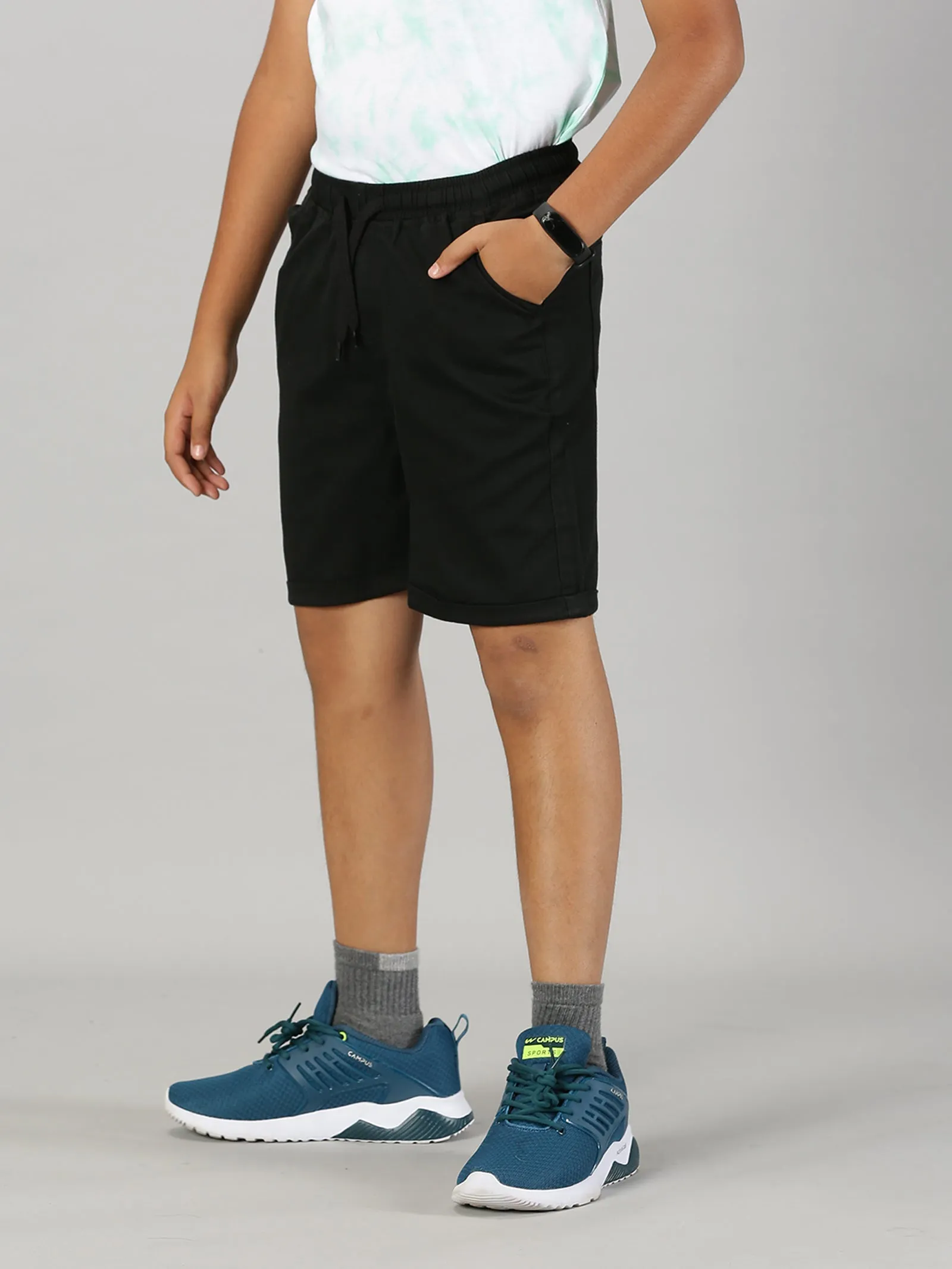 Boys Basic Roll up Shorts