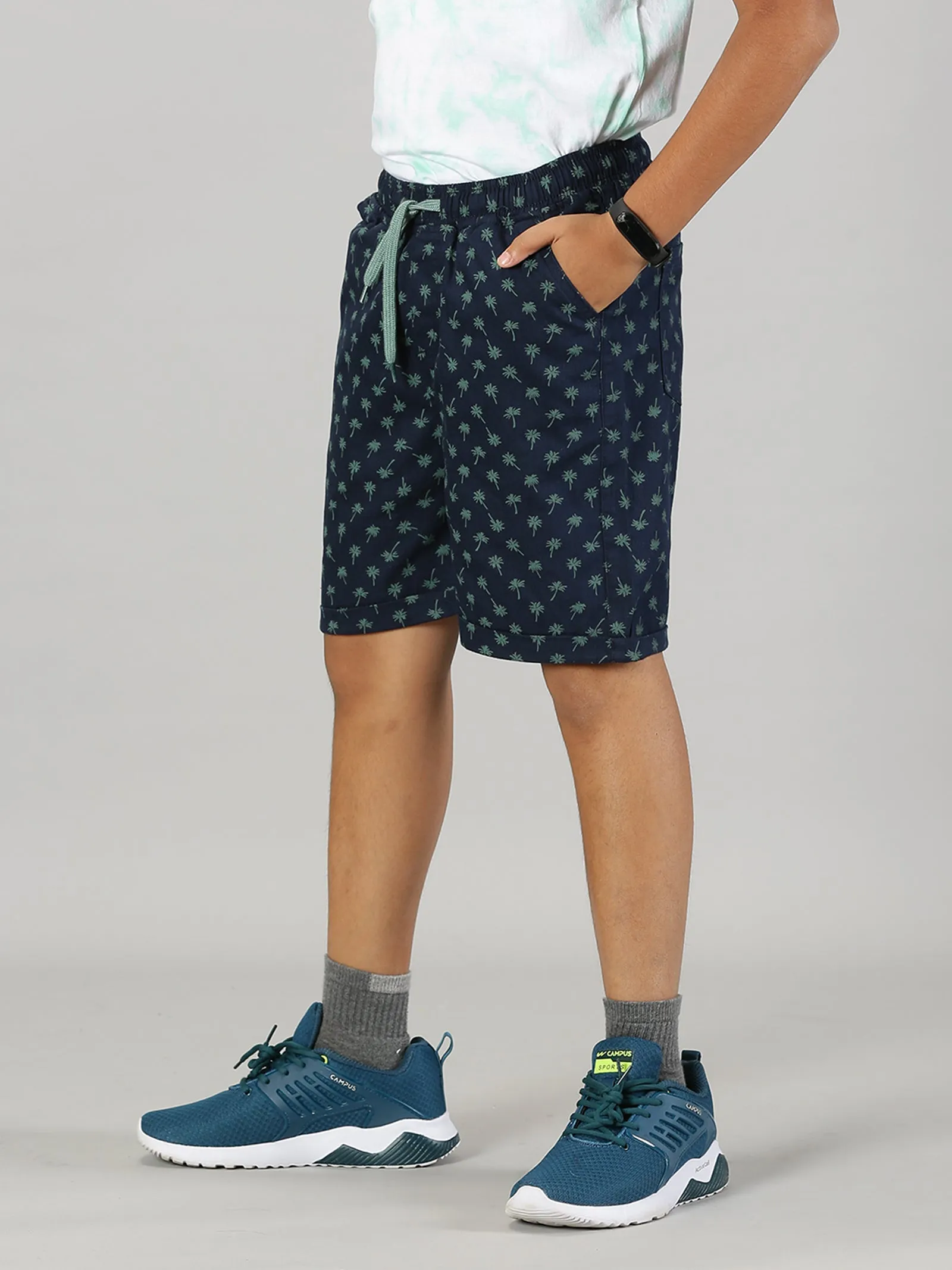 Boys Basic Roll up Shorts