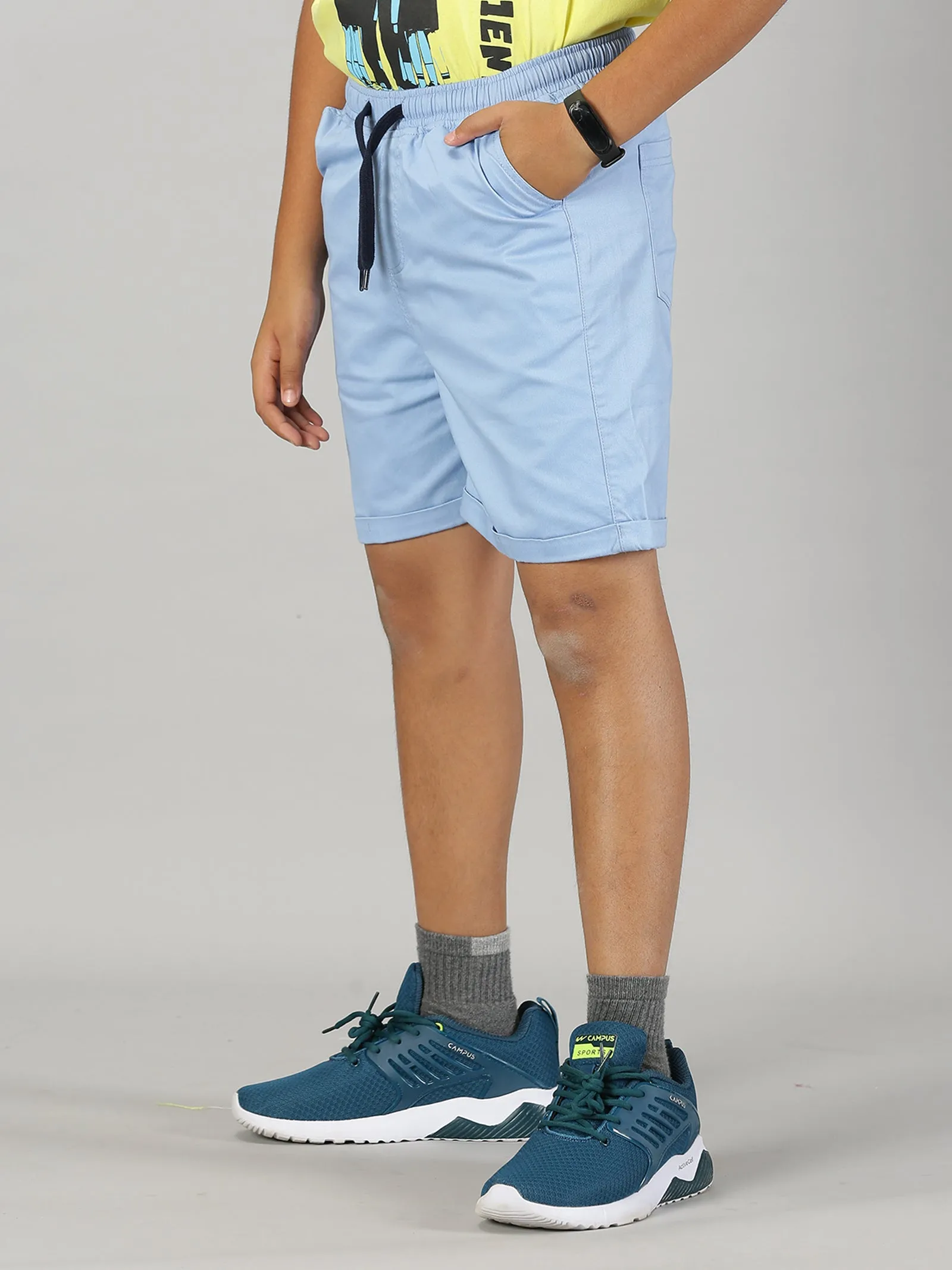 Boys Basic Roll up Shorts