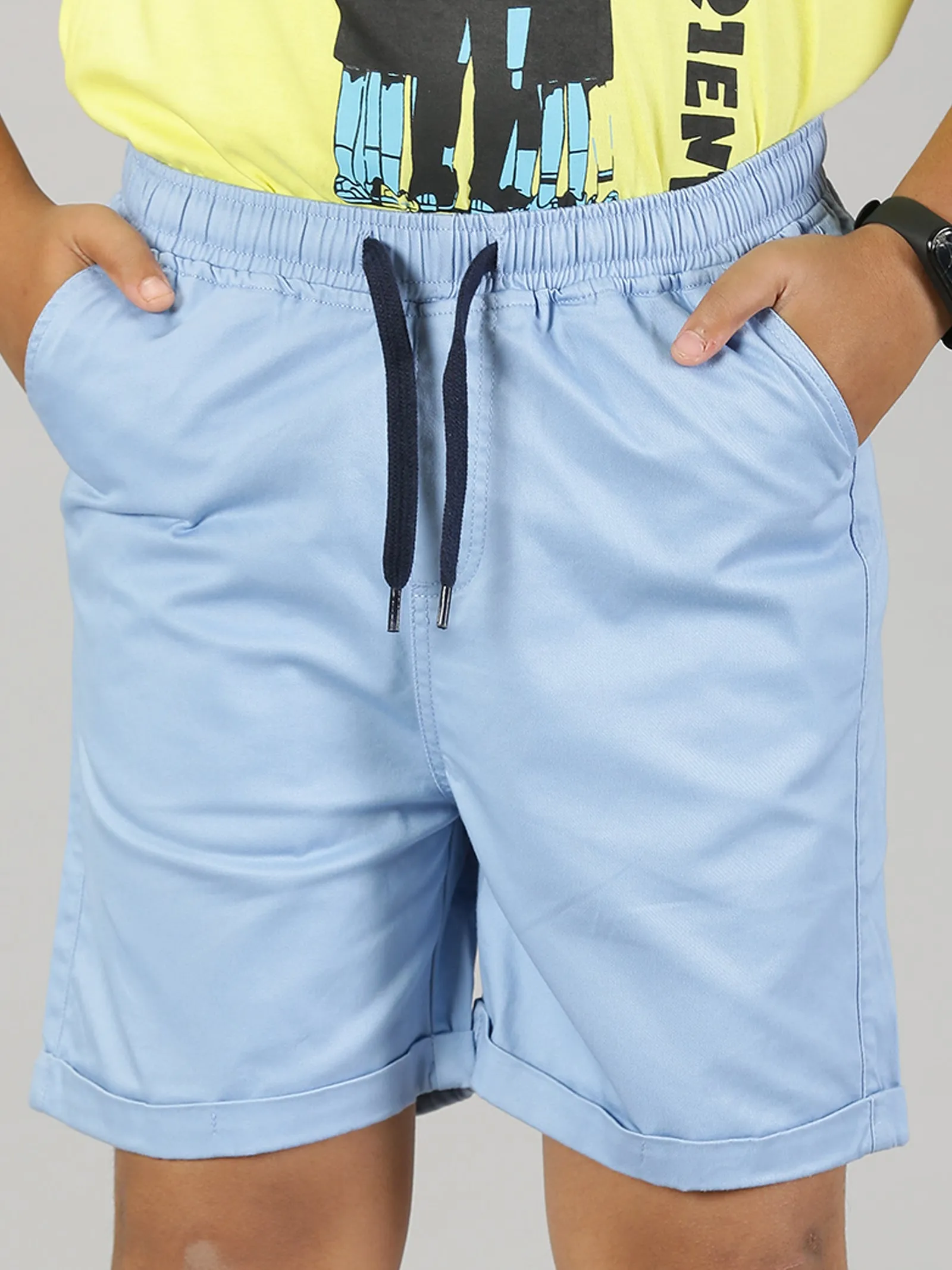 Boys Basic Roll up Shorts