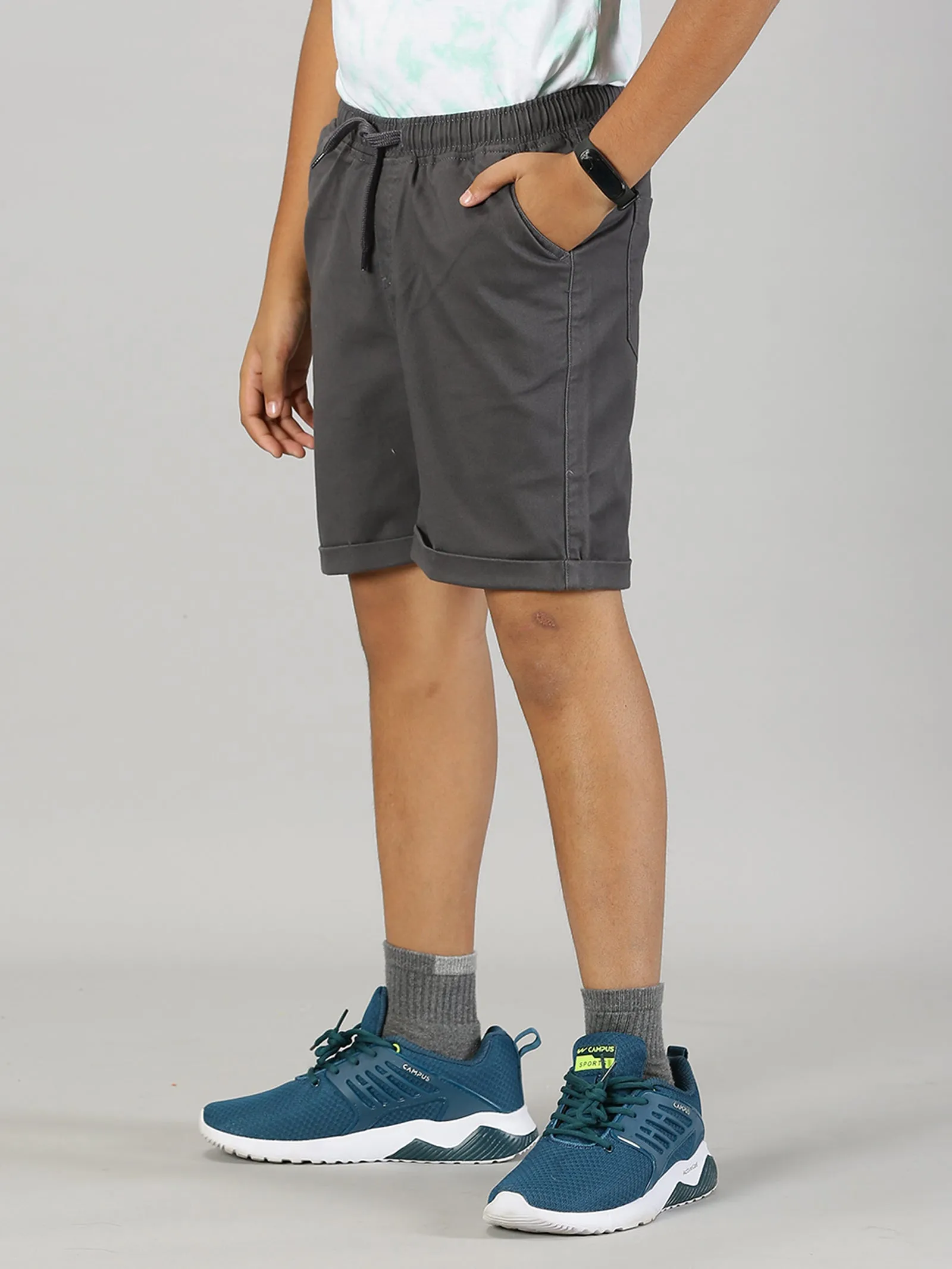 Boys Basic Roll up Shorts