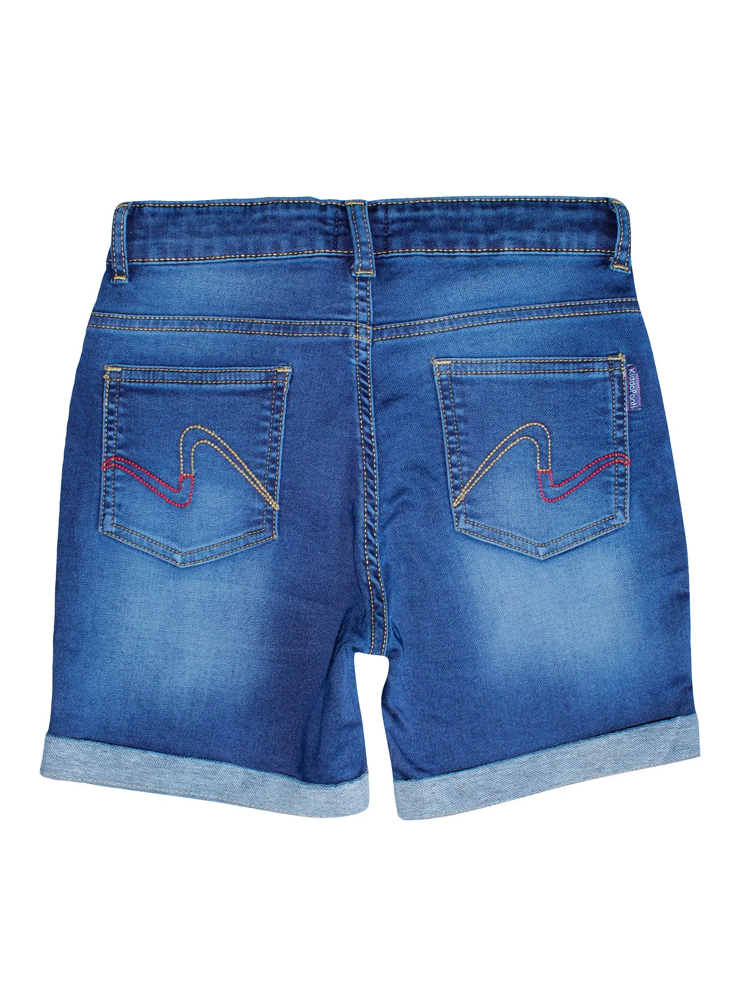 Boy's Fashion Denim Rollup Shorts