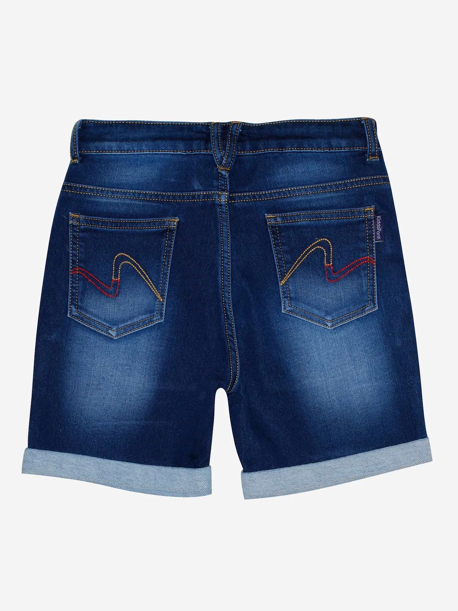 Boy's Fashion Denim Rollup Shorts