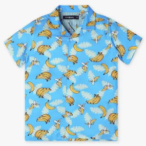 Boys Regular Fit Printed Shirt