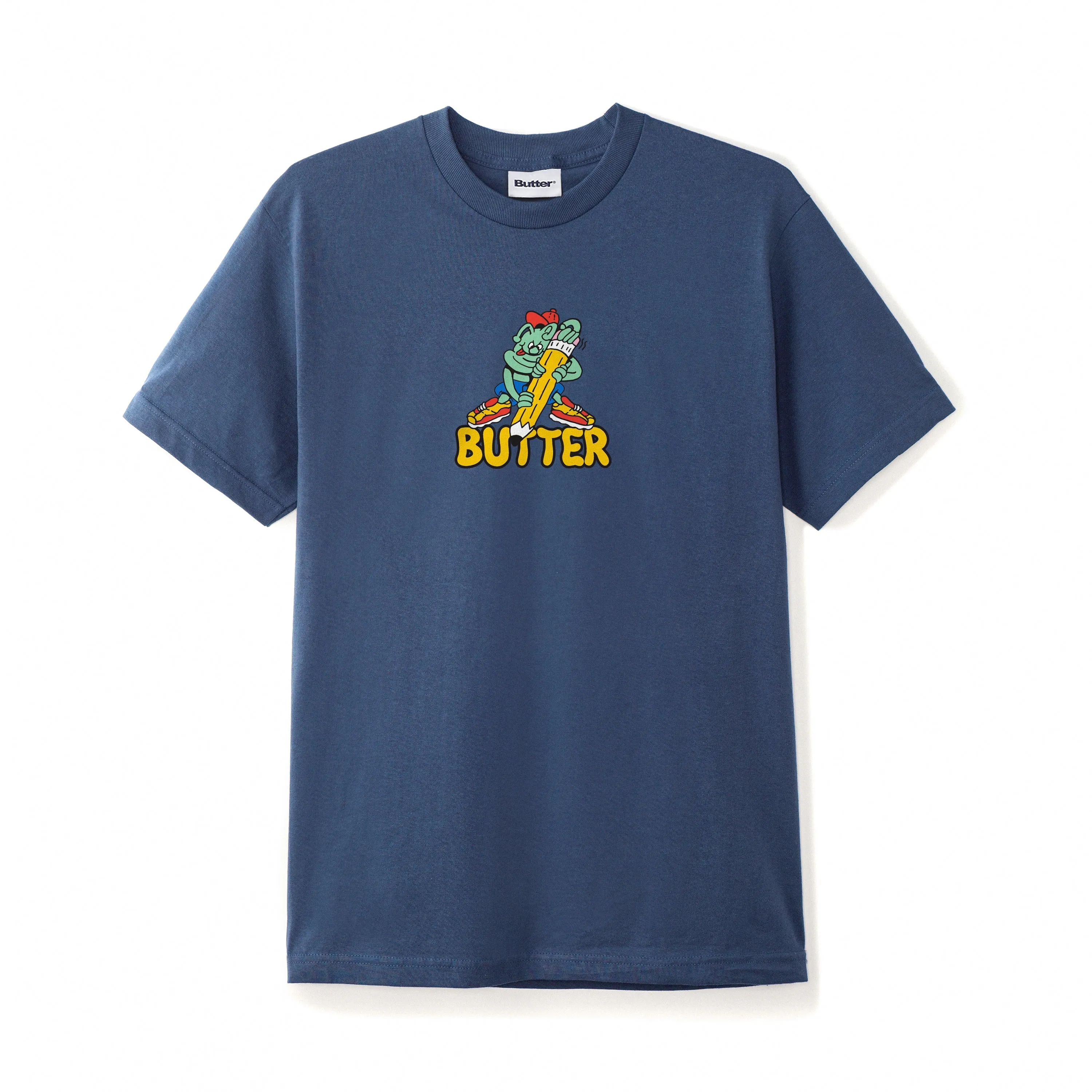 Butter Goods Martian T-Shirt - Denim