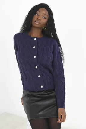 Cardigan - Knitwear | NAVY | BZZ003