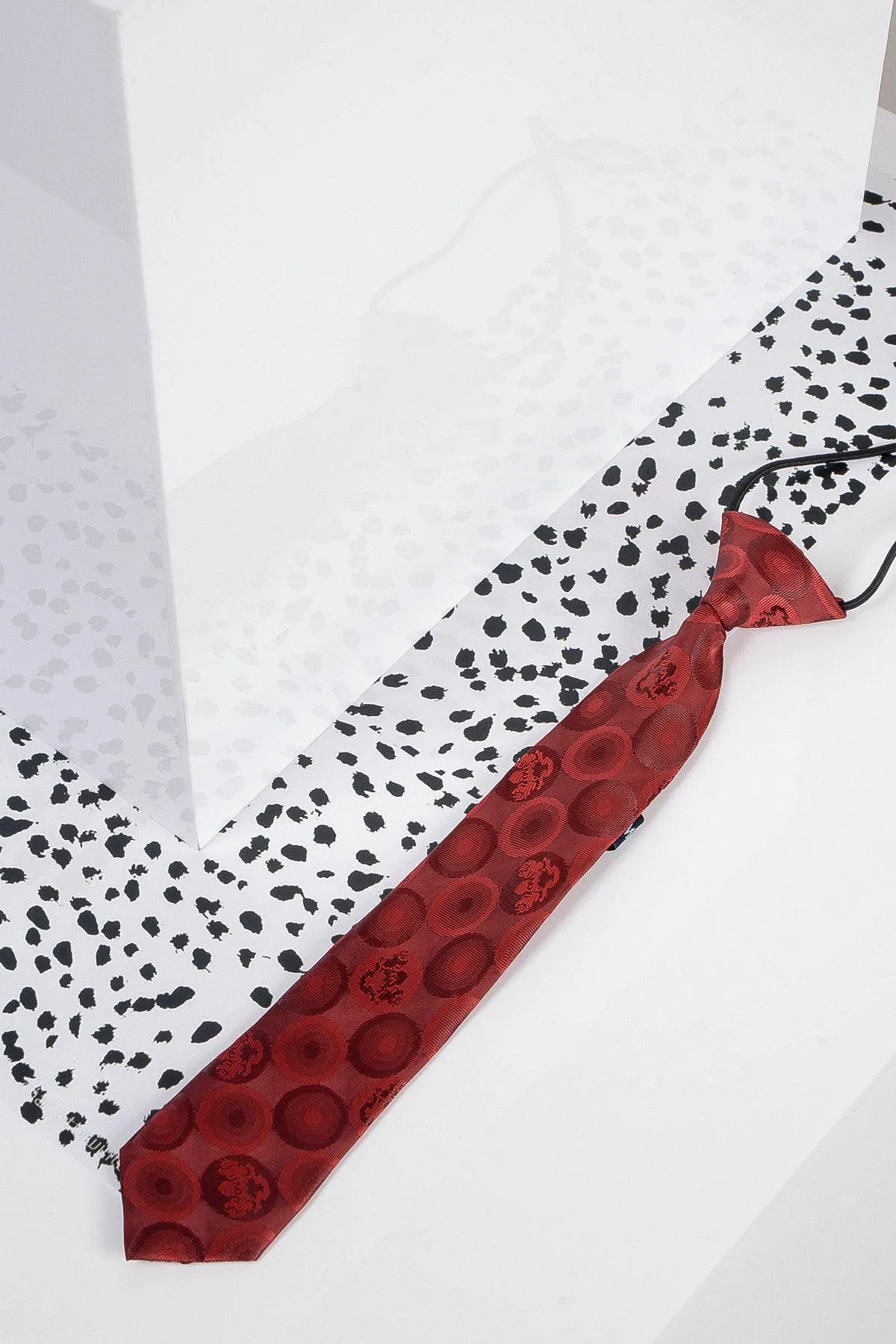 Children's Wine Bubble Circle Print Tie