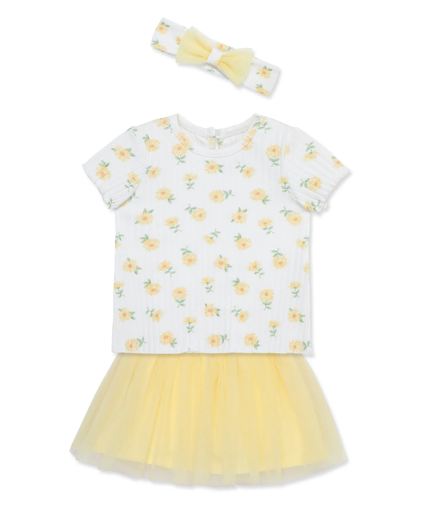 Daisy Skort Set & Headband (12M-24M)