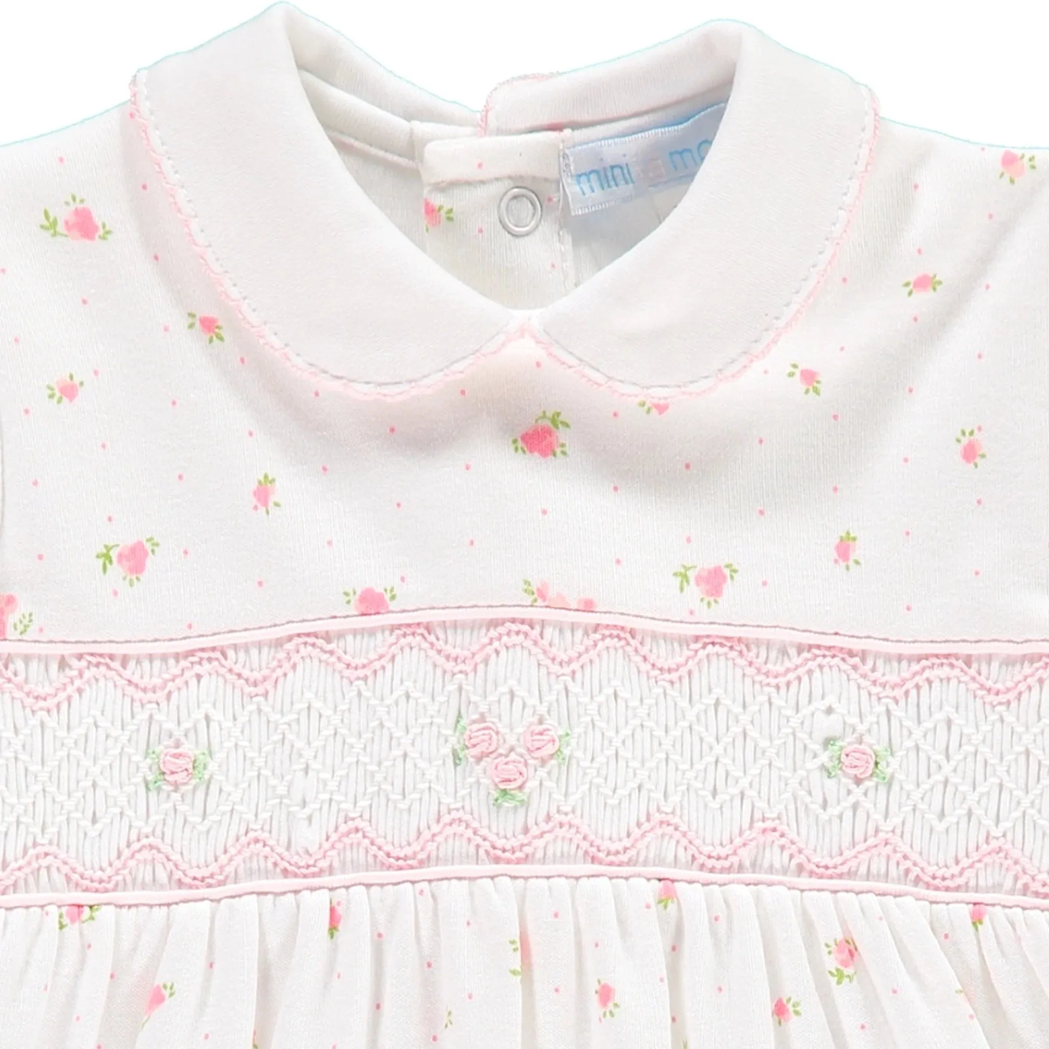 Daisy Smocked Romper - mini-la-mode