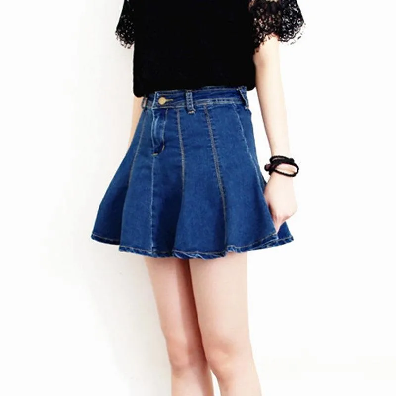 DELIAHA’S DENIM MINI SKIRT