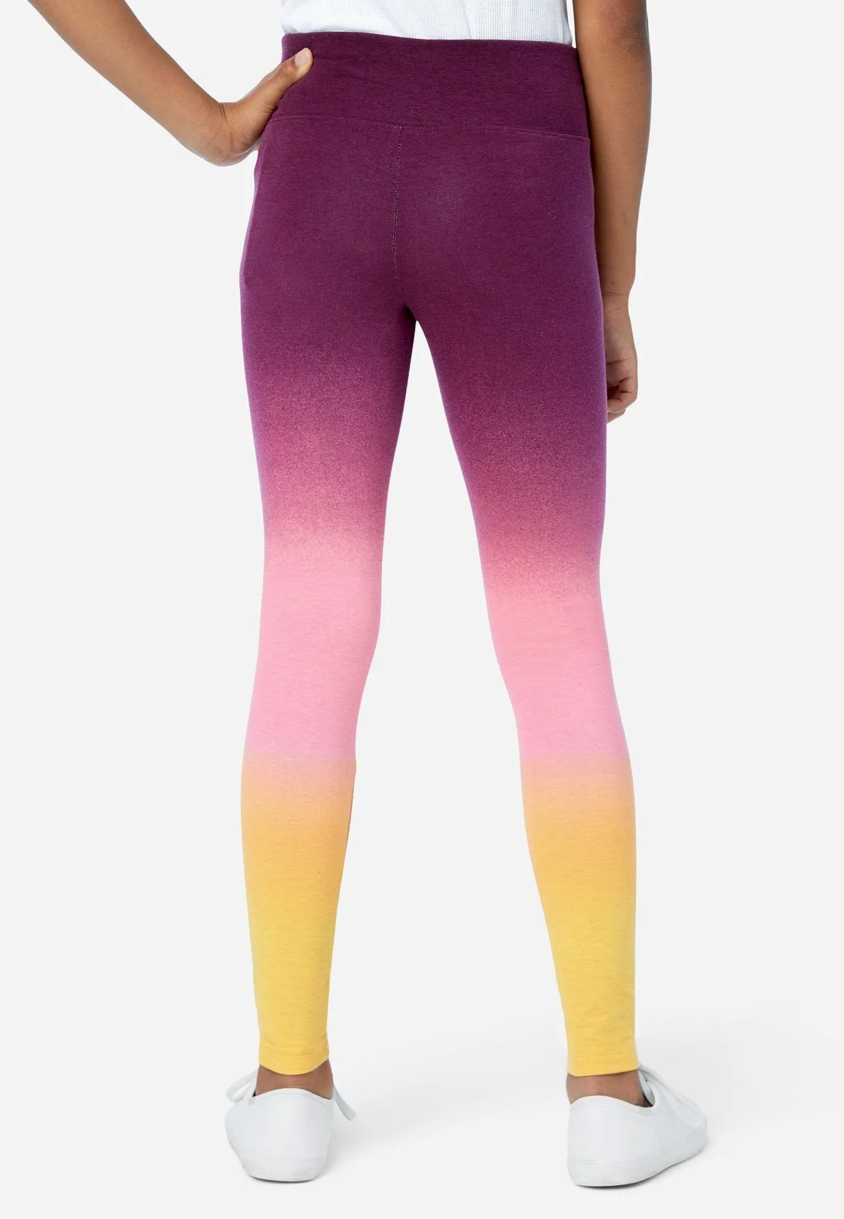 Dip-Dye Full-Length Leggings