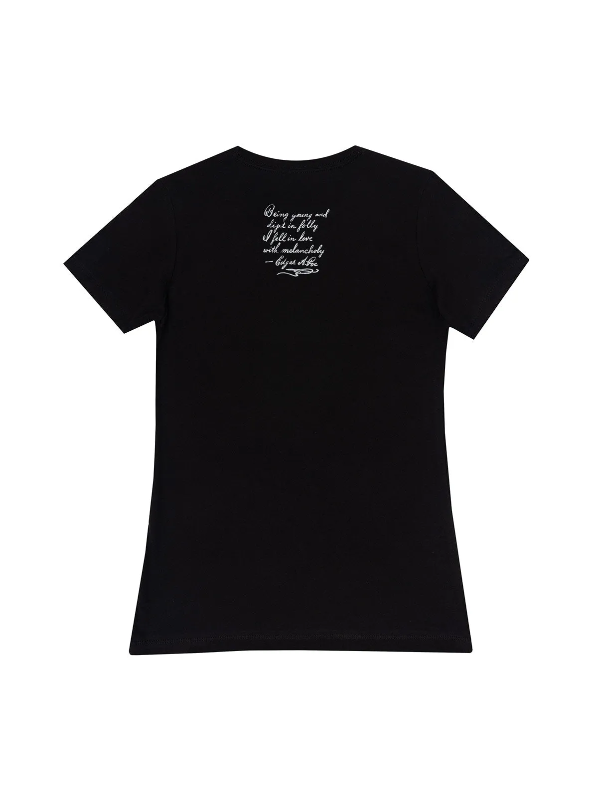 Edgar Allan Poe Melancholy Women's Crew T-Shirt