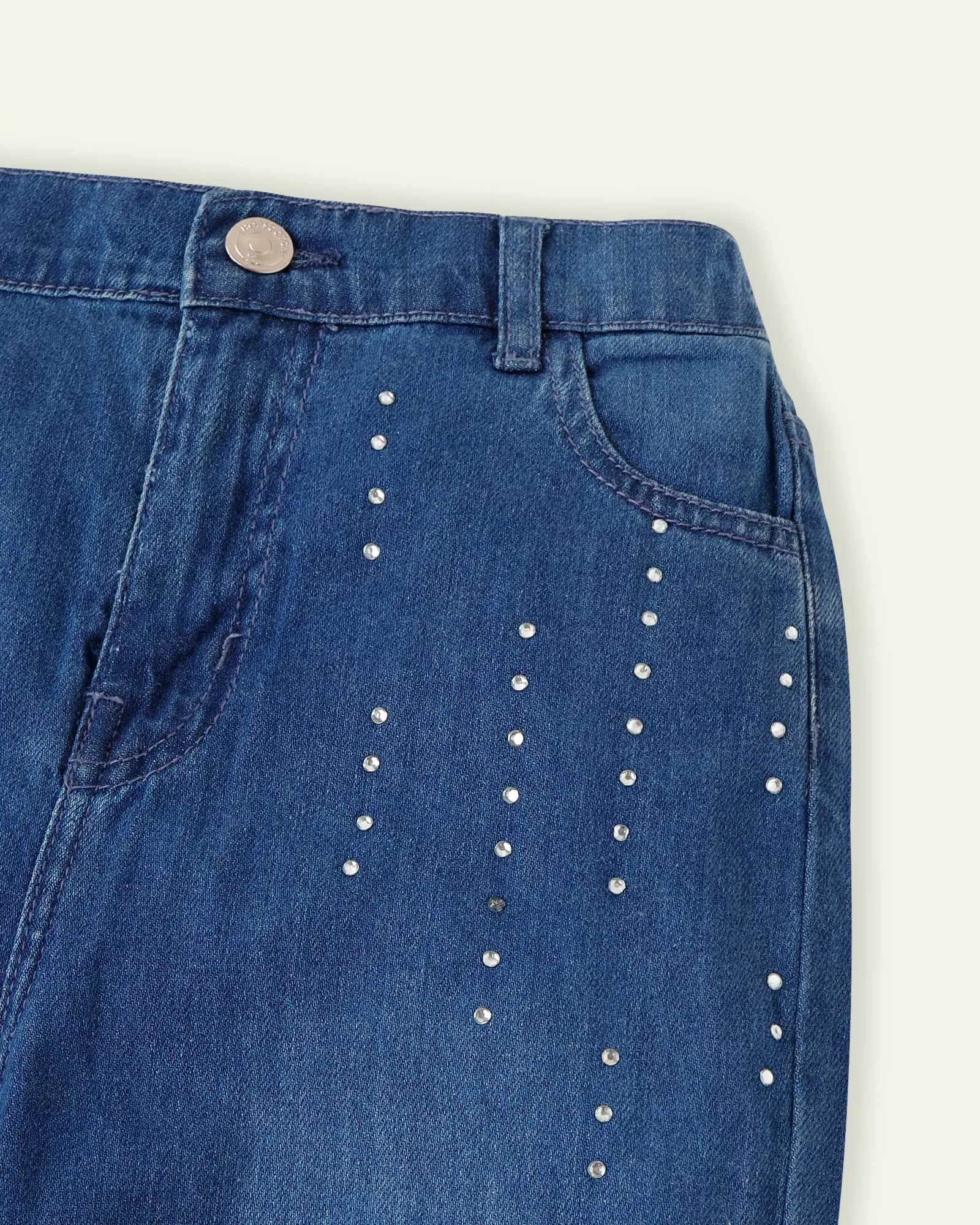 Embellished Mom Jeans