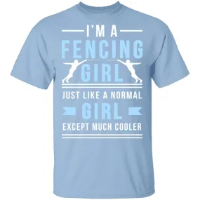 Fencing Girl T-Shirt