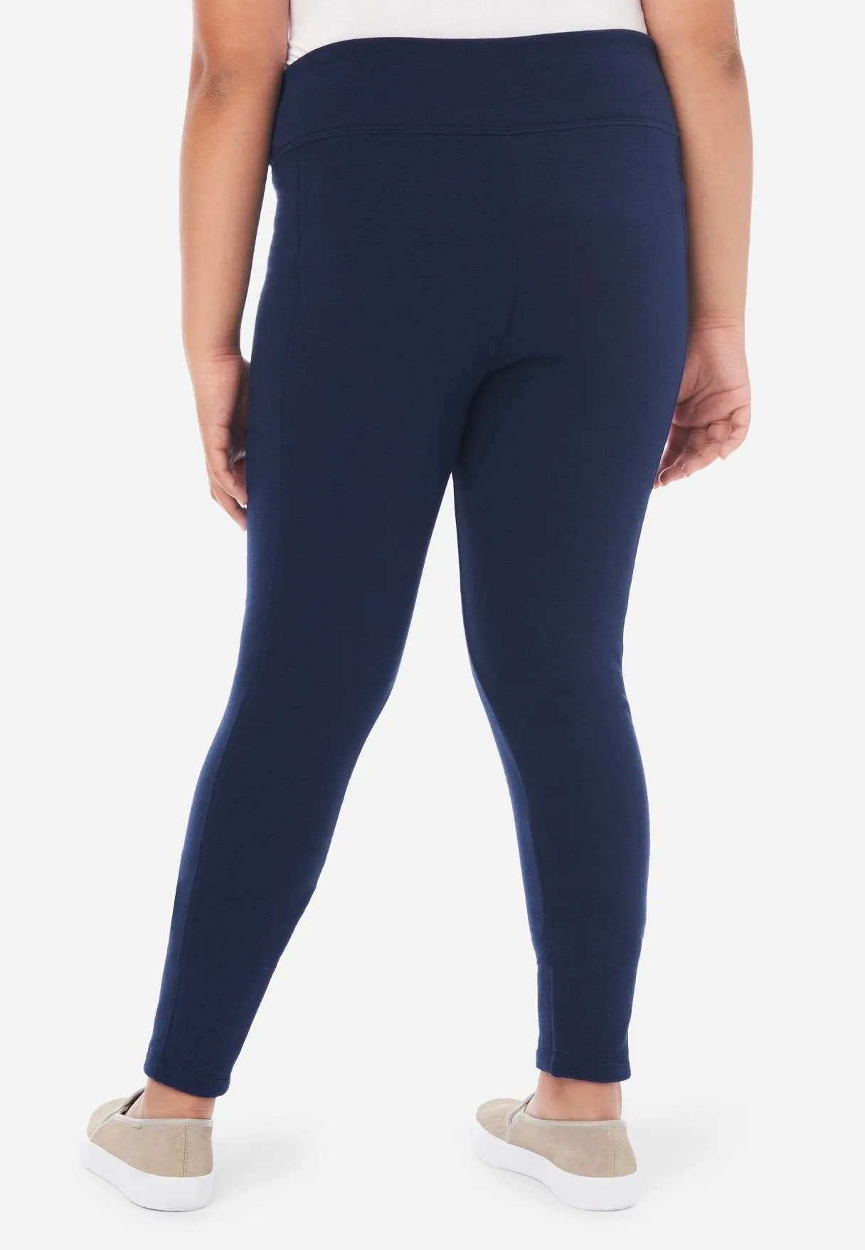 Fleece-Lined Full-Length Leggings