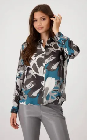 Floral printed Blouse by Monari 807039