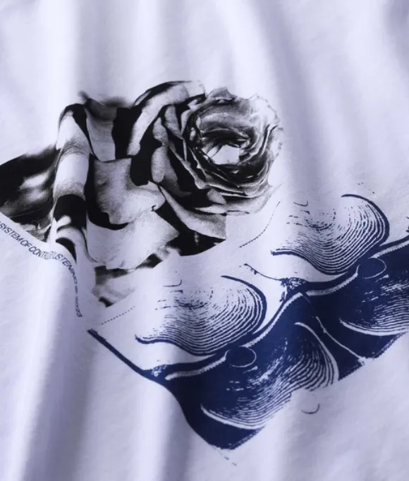 FORMER - ROSE CRUX T-SHIRT - WHITE