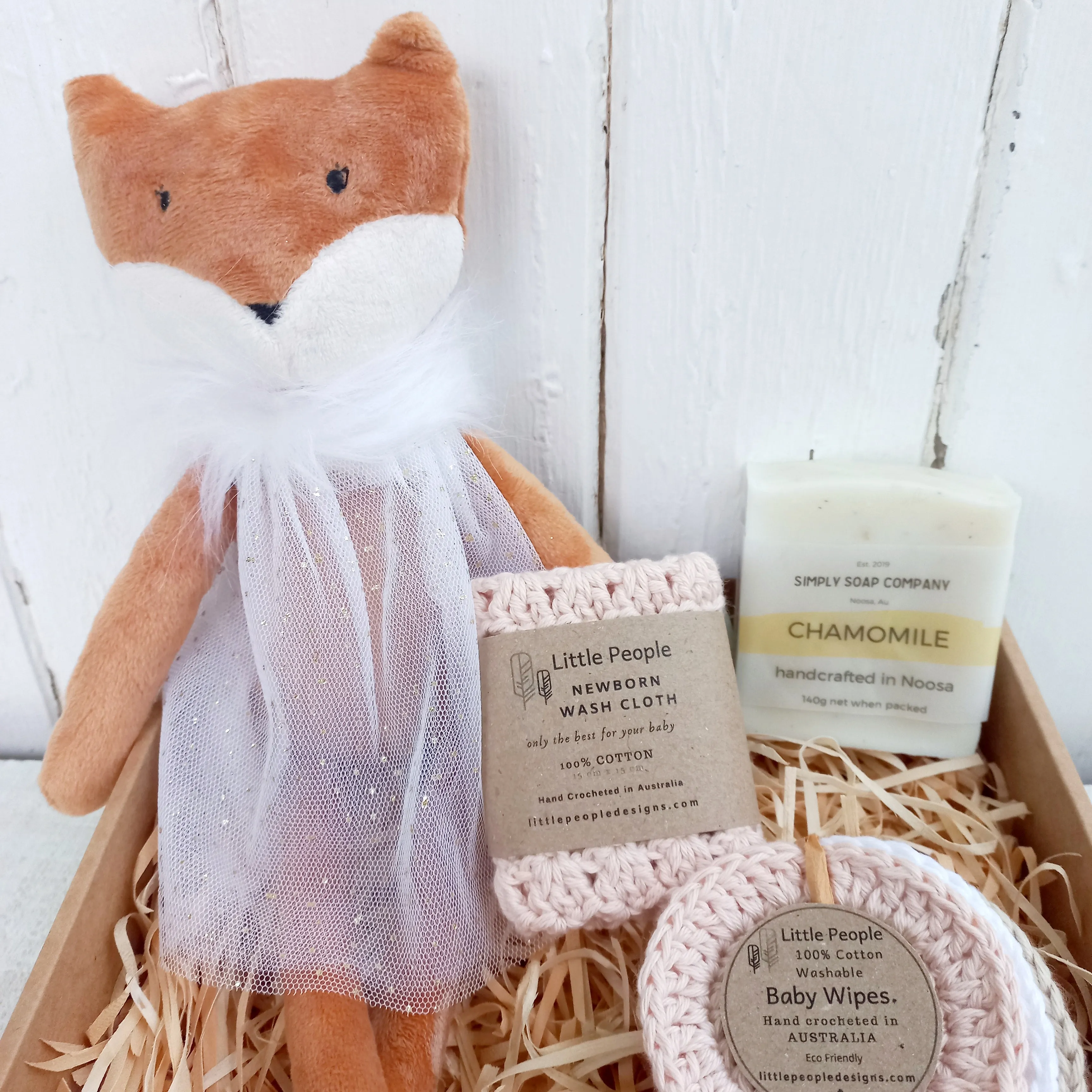 Fox in a Box - Newborn Baby Gift Box