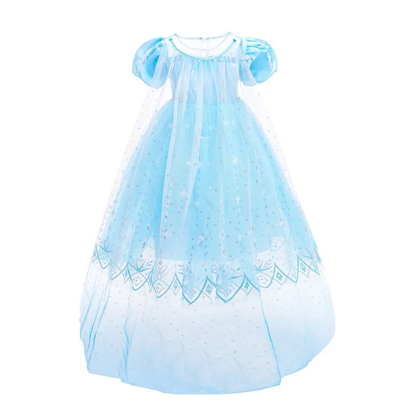 Frozen Princess Elsa Inspired Girls Dress