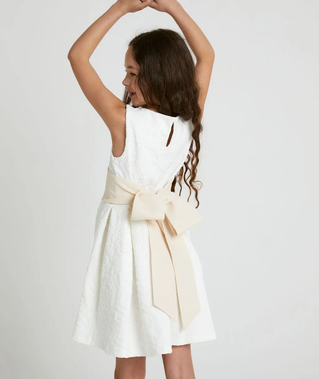 Girls Chiffon Tie Back Belt