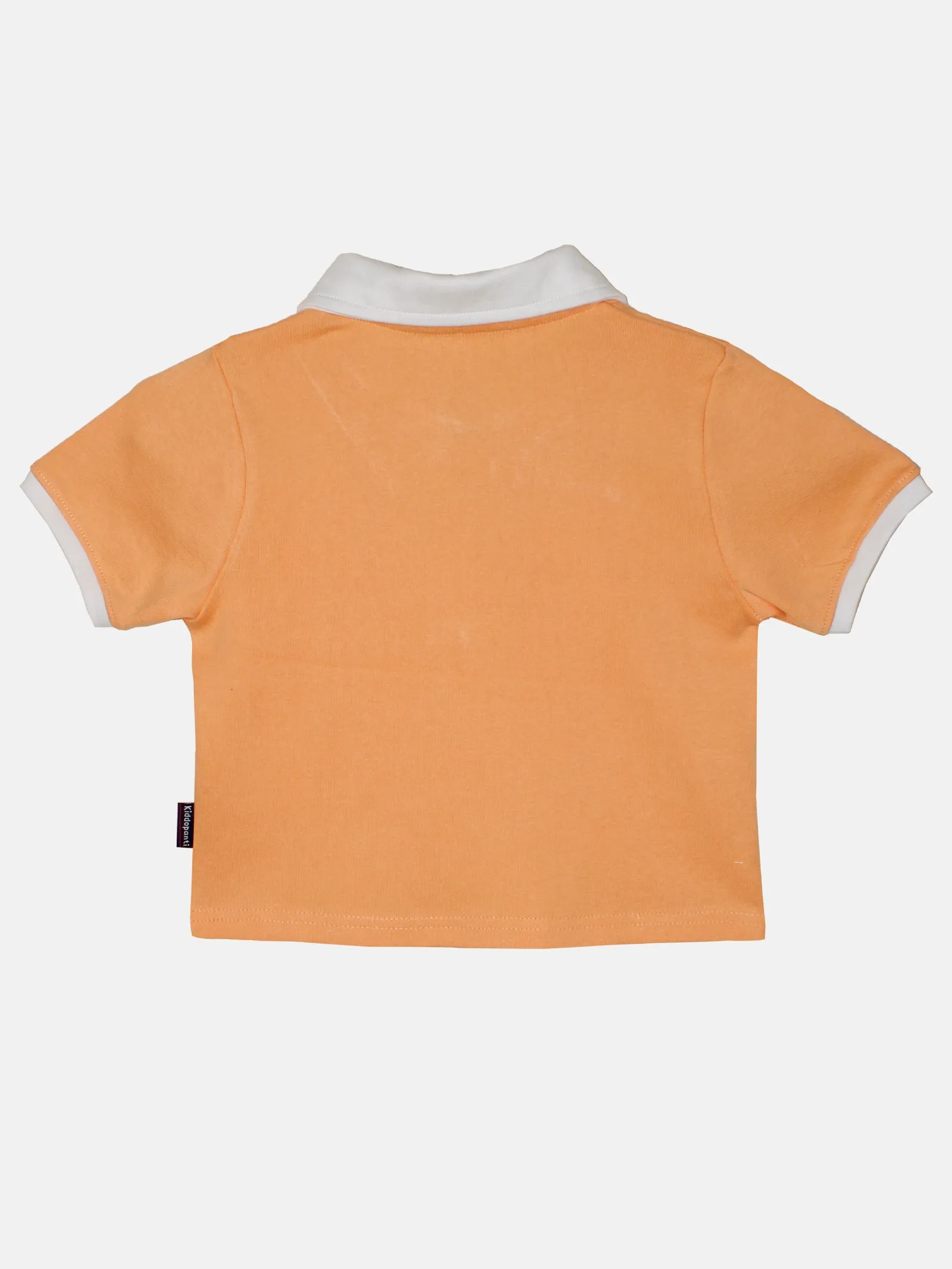 Girls Crop Length Polo Tee